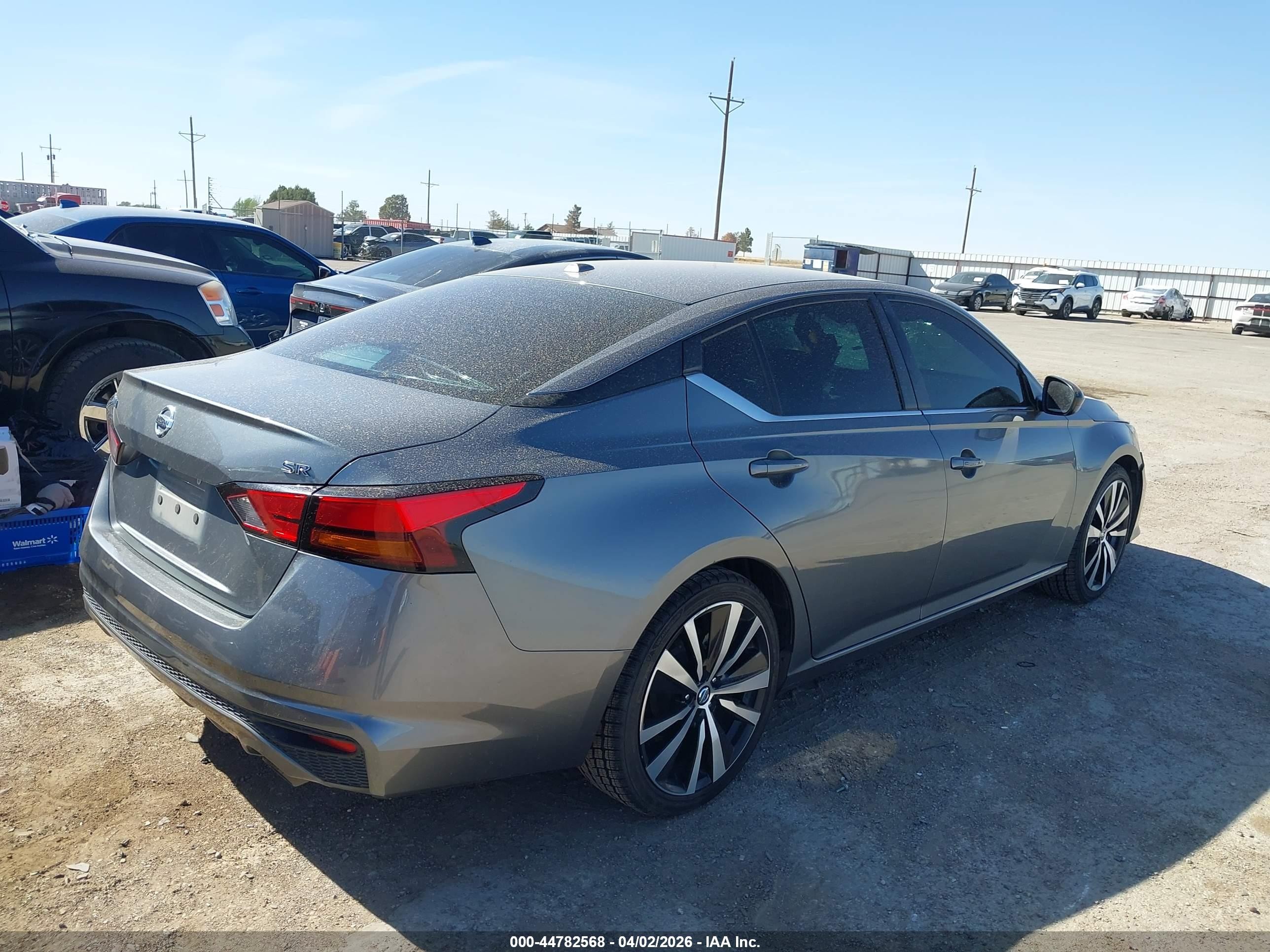 2019 Nissan Altima 2.5 Sr Gray vin: 1N4BL4CV2KC121683