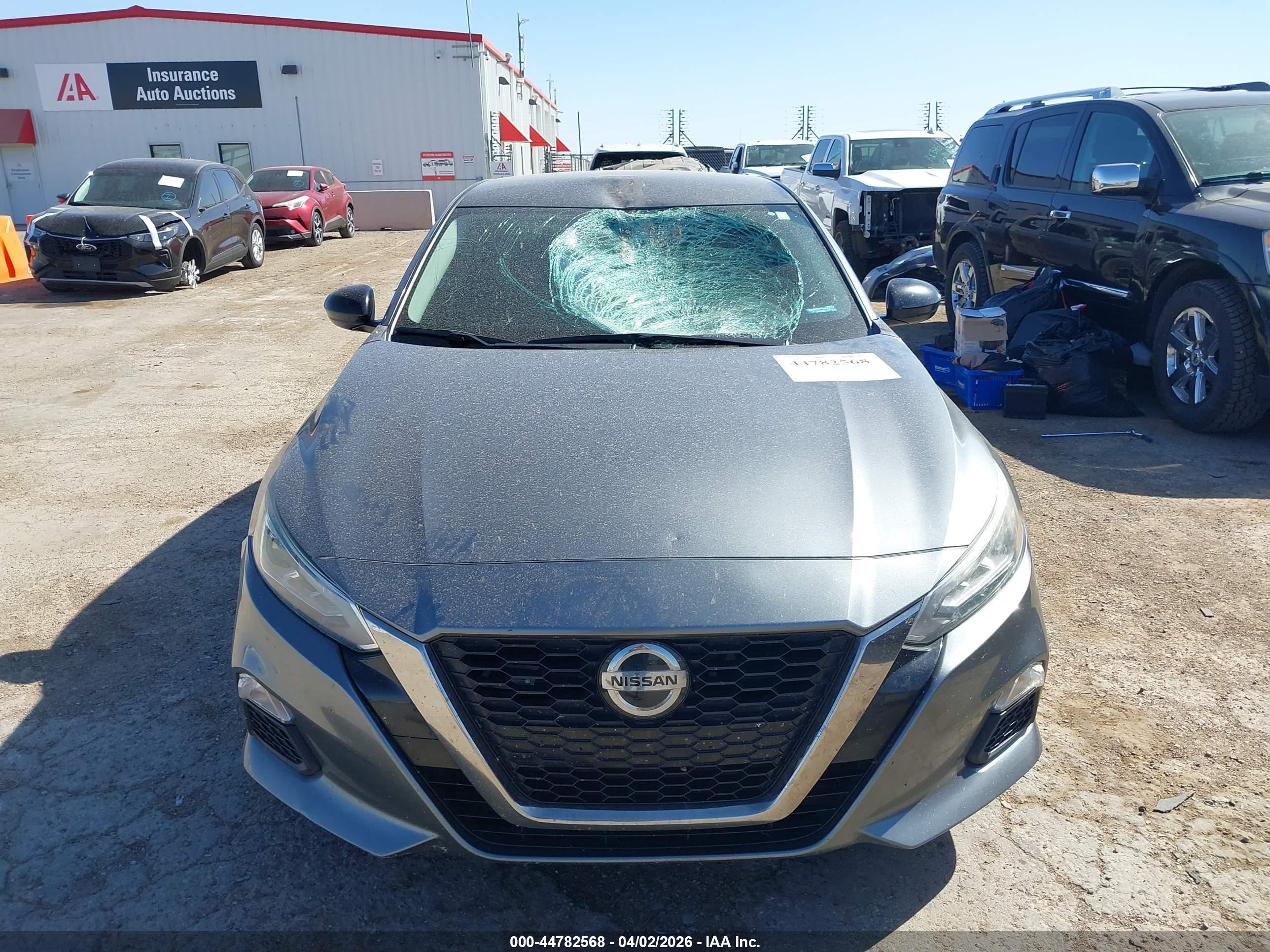 2019 Nissan Altima 2.5 Sr Gray vin: 1N4BL4CV2KC121683