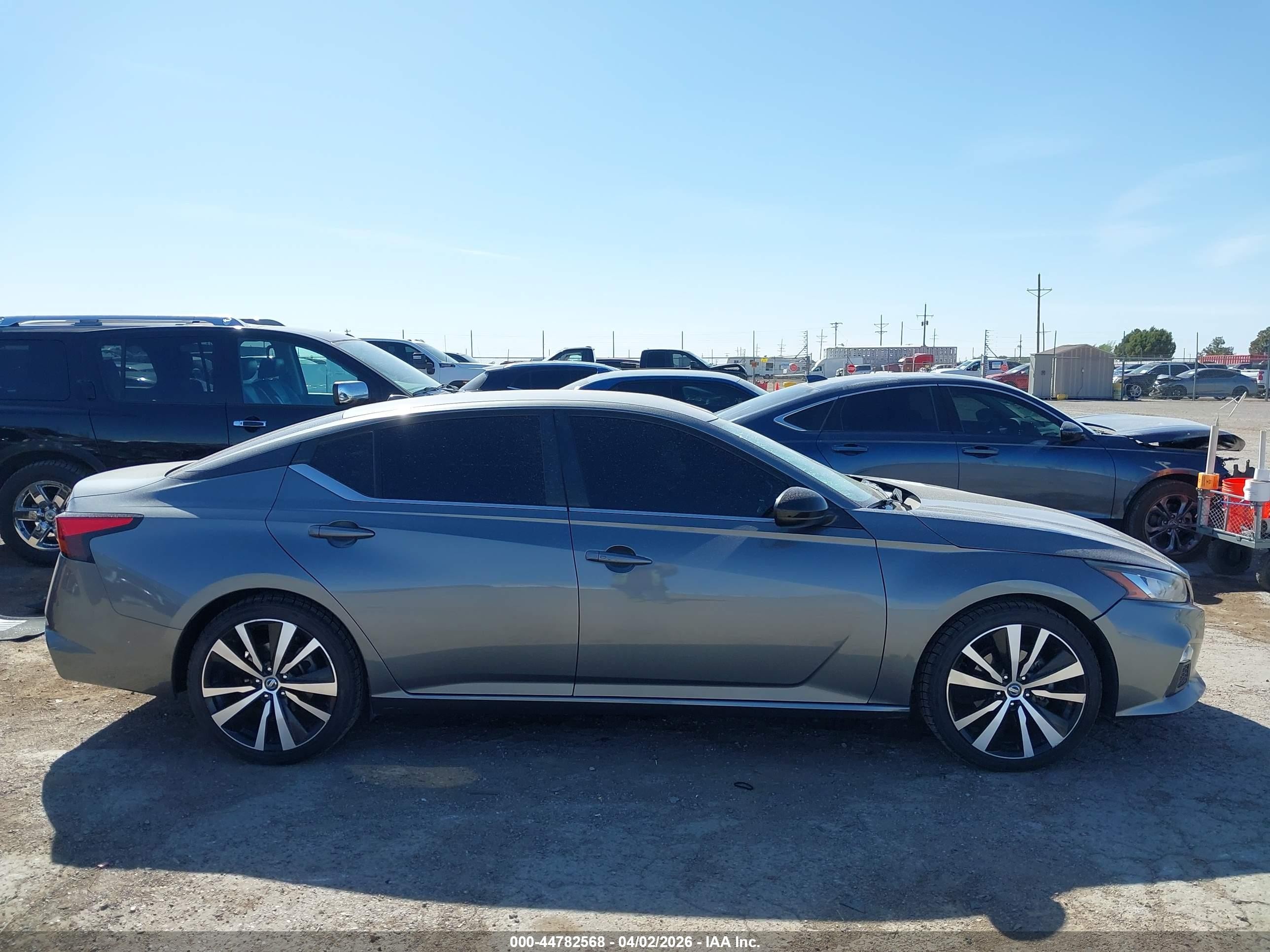 2019 Nissan Altima 2.5 Sr Gray vin: 1N4BL4CV2KC121683