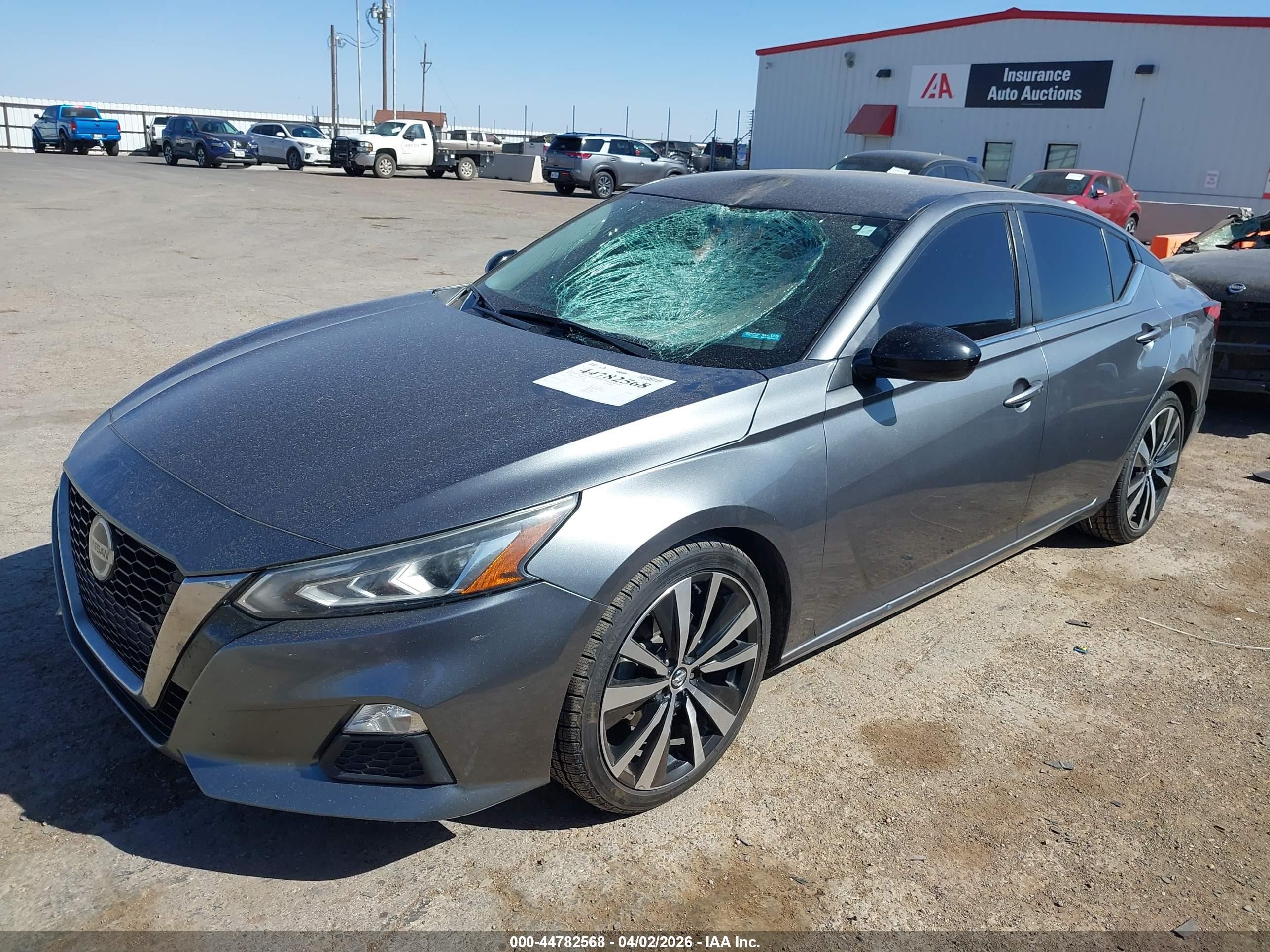 2019 Nissan Altima 2.5 Sr Gray vin: 1N4BL4CV2KC121683