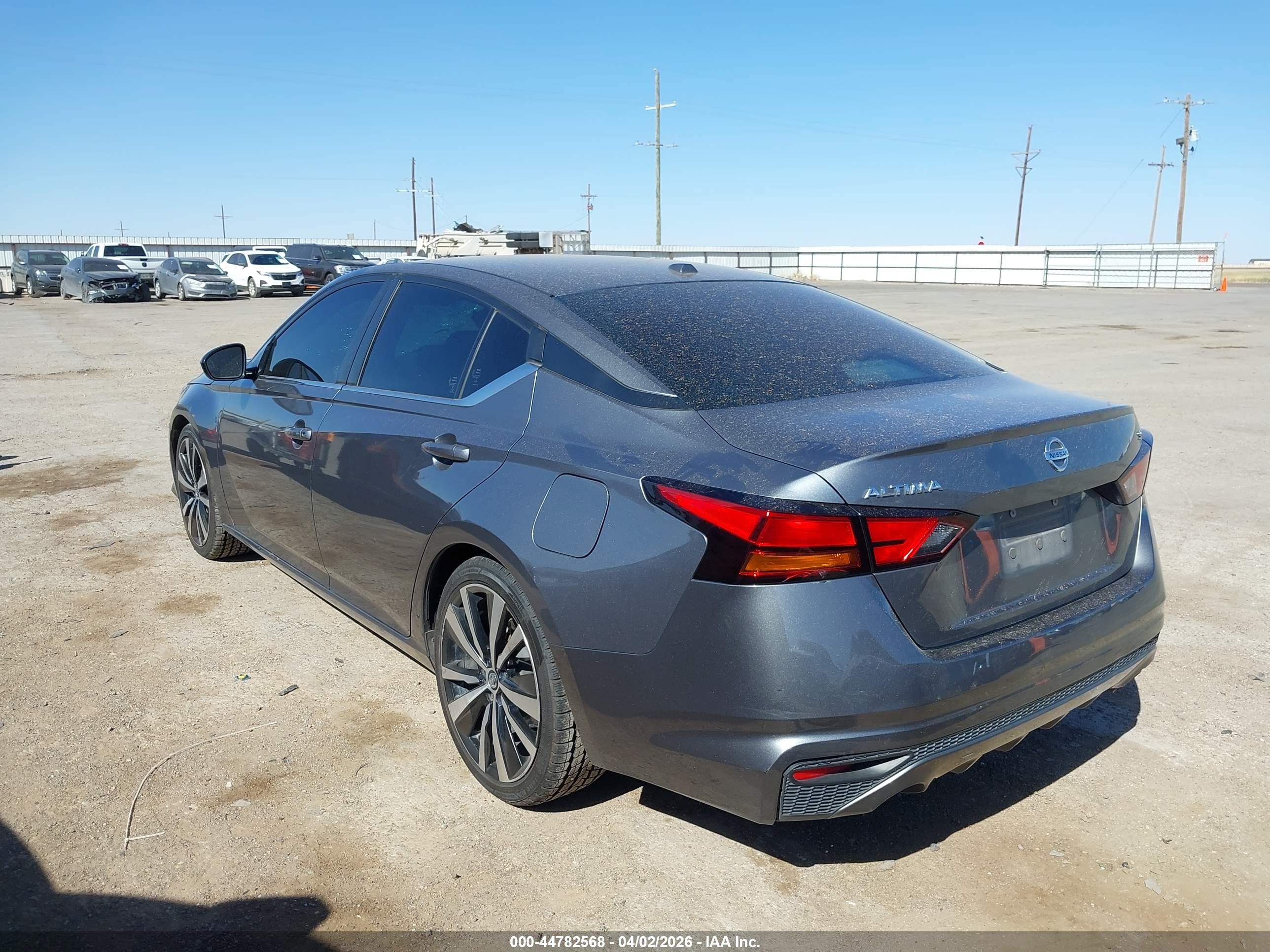 2019 Nissan Altima 2.5 Sr Gray vin: 1N4BL4CV2KC121683