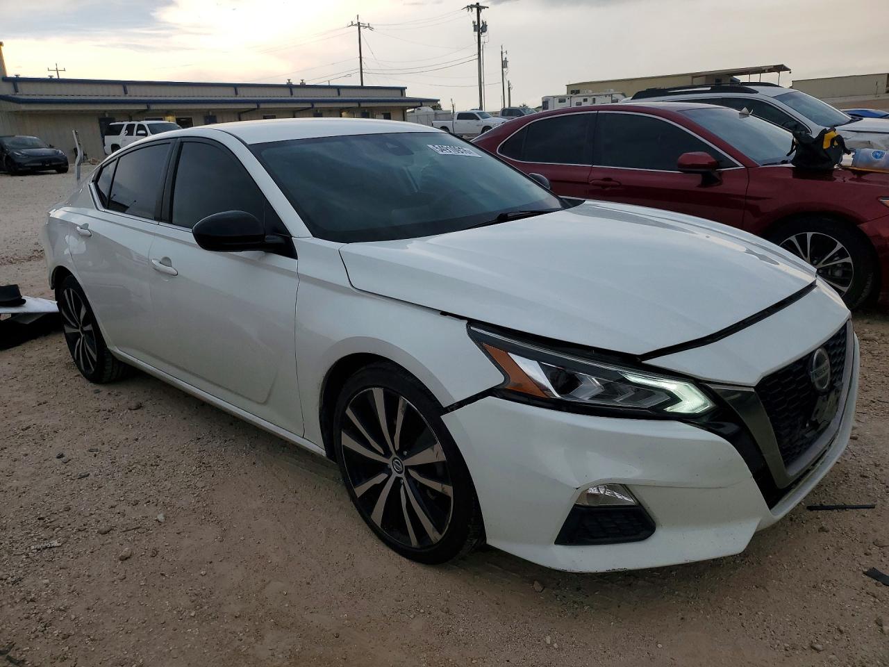 2020 Nissan Altima Sr White vin: 1N4BL4CV2LC175471