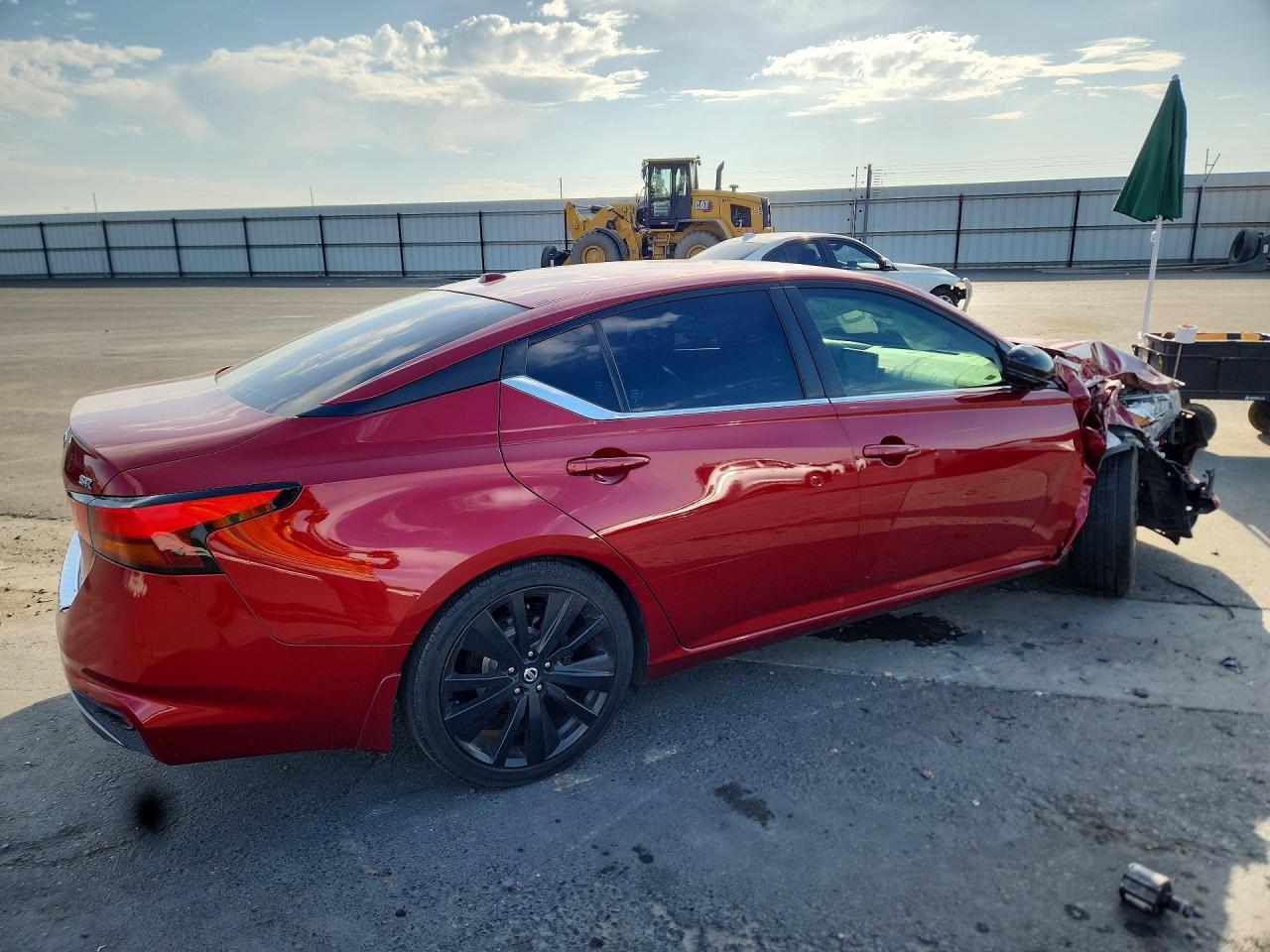 2020 Nissan Altima Sr Red vin: 1N4BL4CV2LC178144