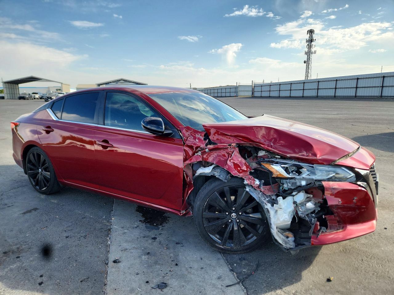 2020 Nissan Altima Sr Red vin: 1N4BL4CV2LC178144
