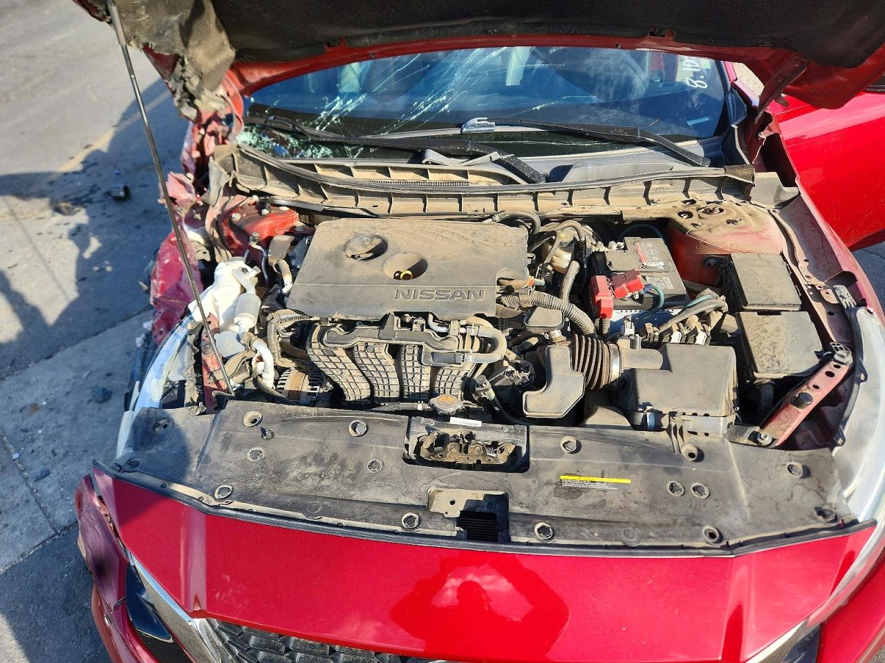 2020 Nissan Altima Sr Red vin: 1N4BL4CV2LC178144