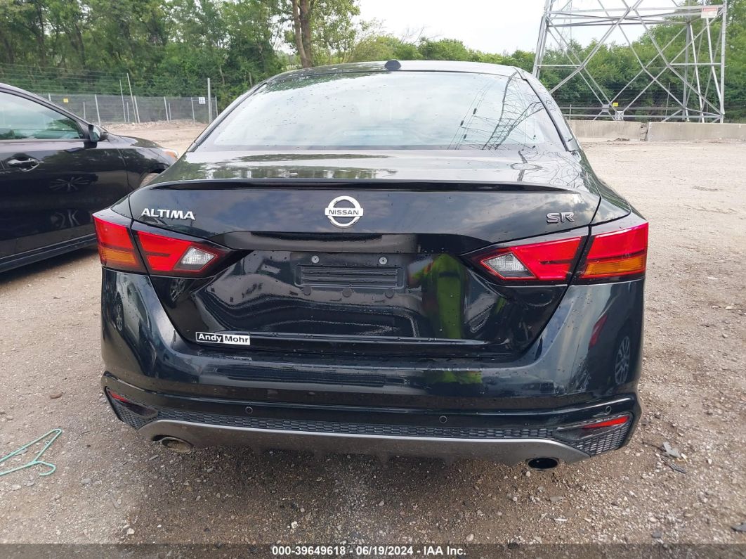 2021 Nissan Altima Sr Fwd Black vin: 1N4BL4CV2MN390564