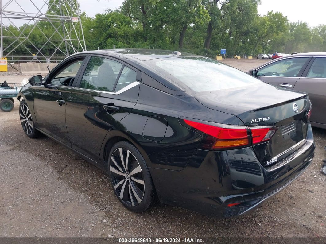 2021 Nissan Altima Sr Fwd Black vin: 1N4BL4CV2MN390564