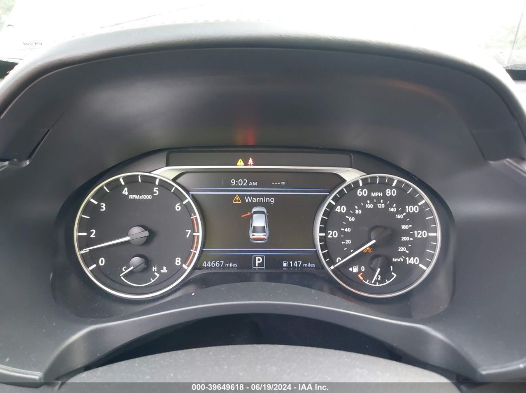 2021 Nissan Altima Sr Fwd Black vin: 1N4BL4CV2MN390564
