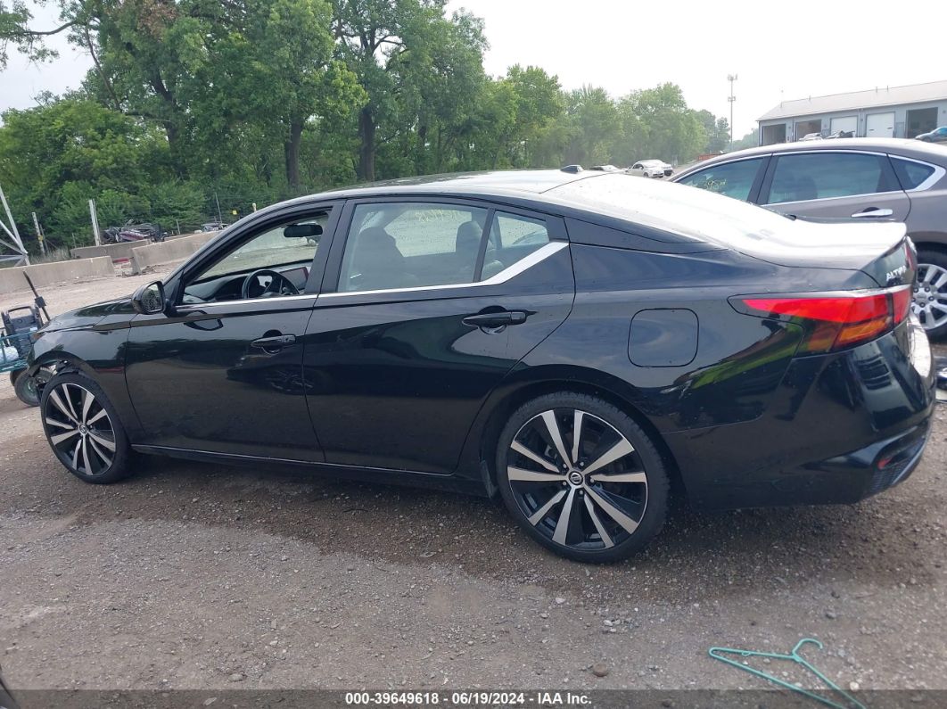 2021 Nissan Altima Sr Fwd Black vin: 1N4BL4CV2MN390564