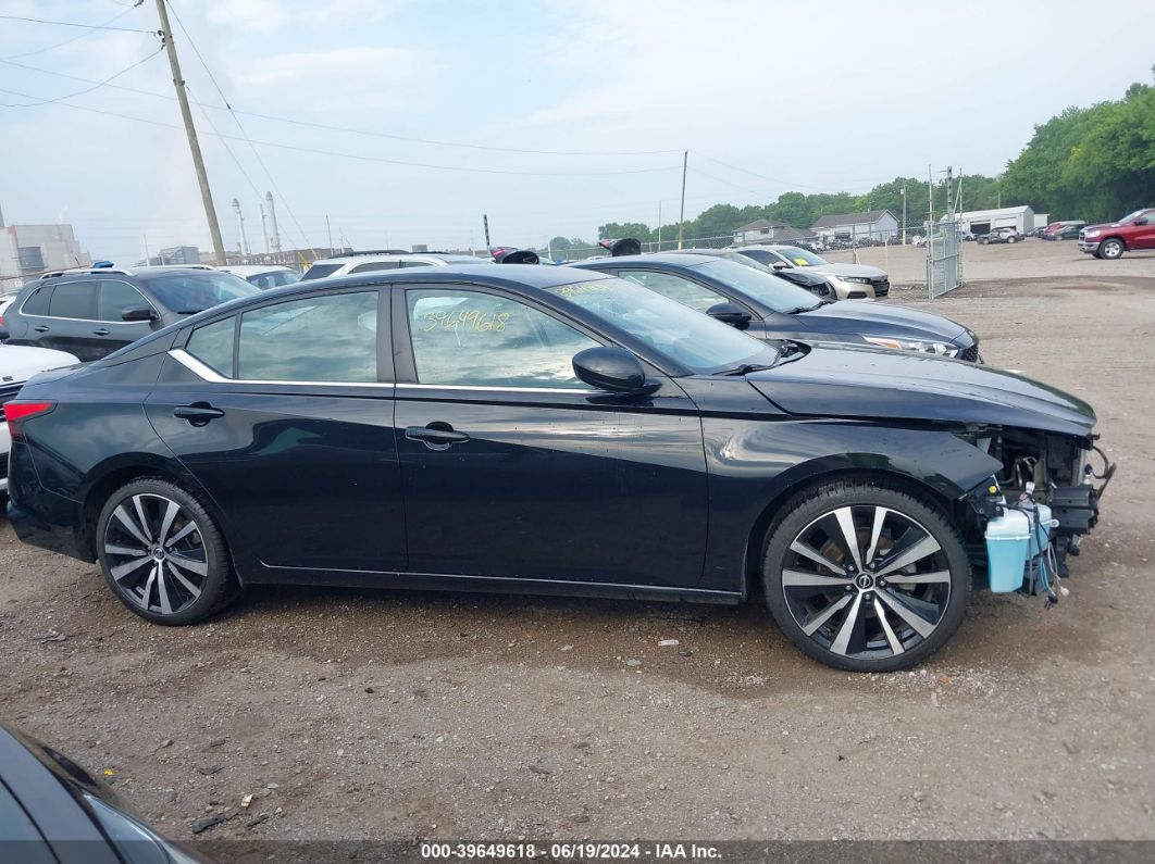 2021 Nissan Altima Sr Fwd Black vin: 1N4BL4CV2MN390564