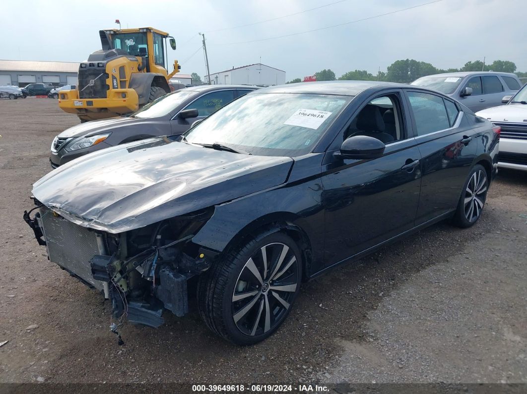 2021 Nissan Altima Sr Fwd Black vin: 1N4BL4CV2MN390564