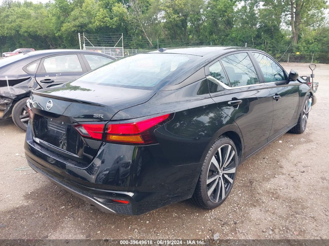 2021 Nissan Altima Sr Fwd Black vin: 1N4BL4CV2MN390564