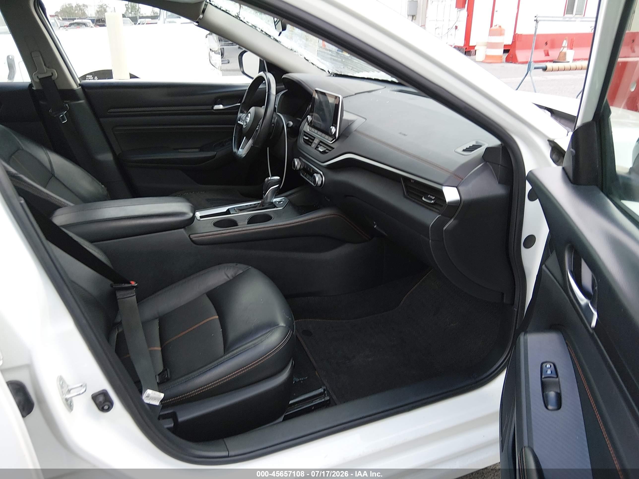2021 Nissan Altima Sr Fwd White vin: 1N4BL4CV2MN394128