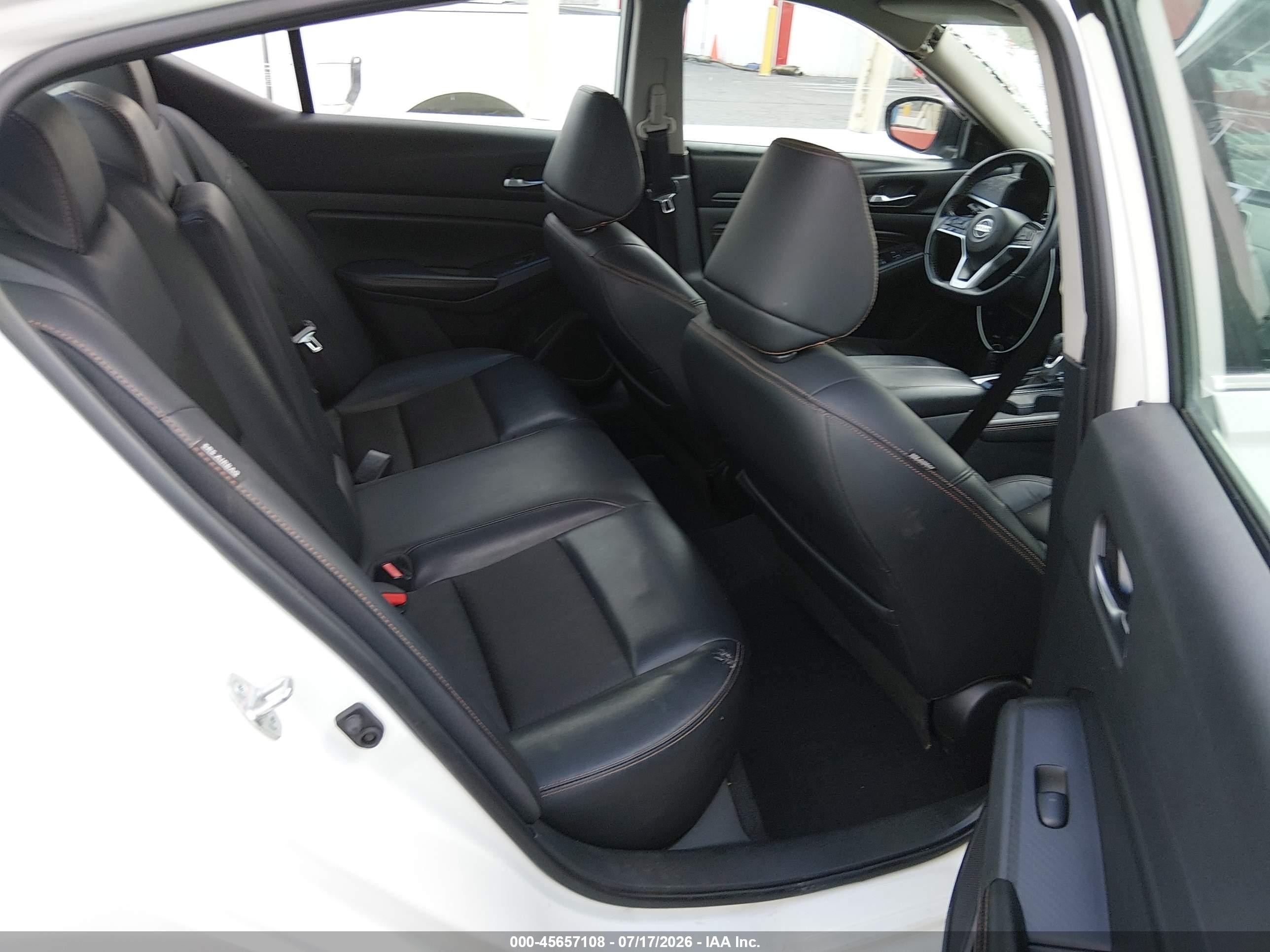 2021 Nissan Altima Sr Fwd White vin: 1N4BL4CV2MN394128