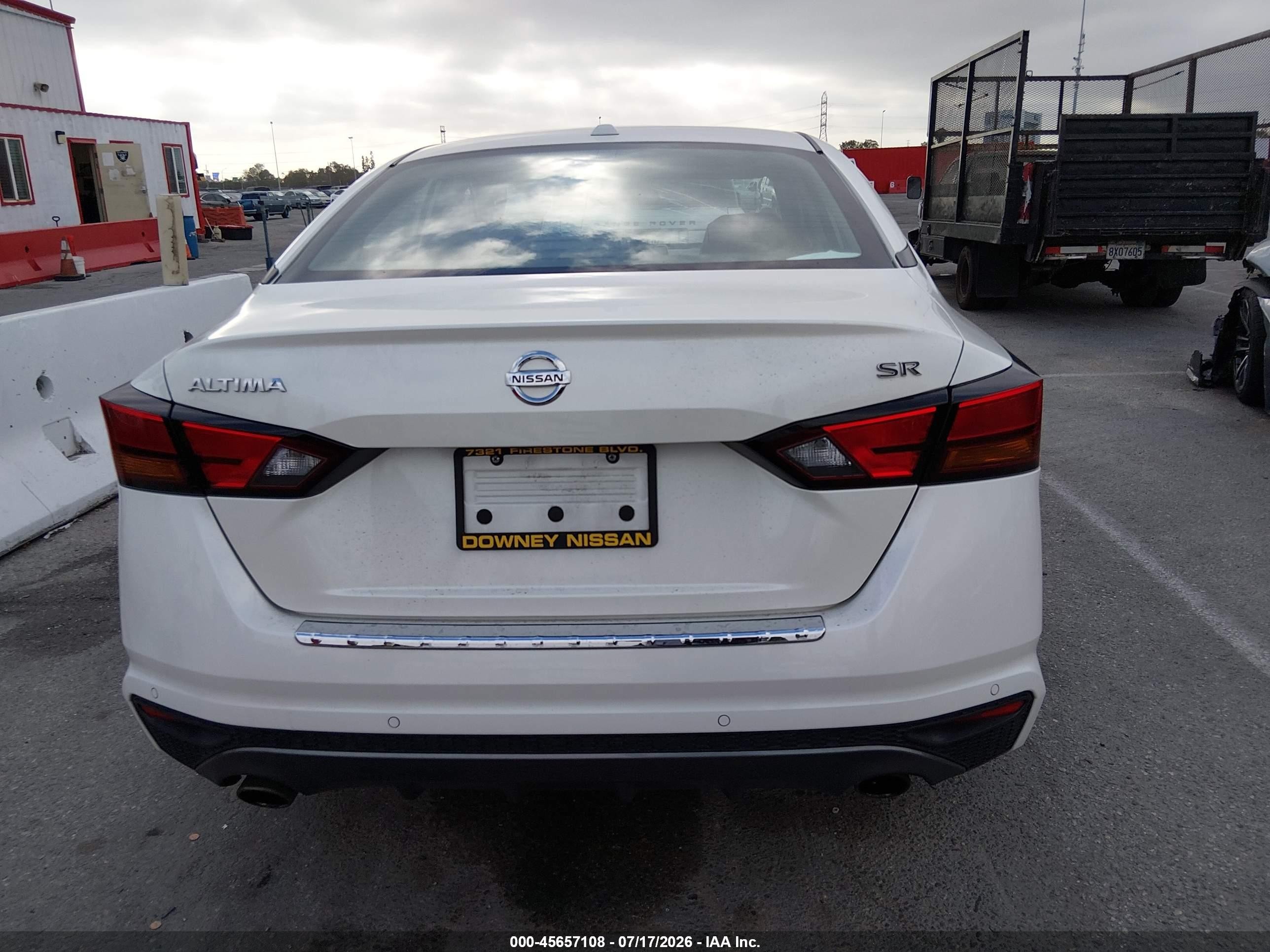 2021 Nissan Altima Sr Fwd White vin: 1N4BL4CV2MN394128