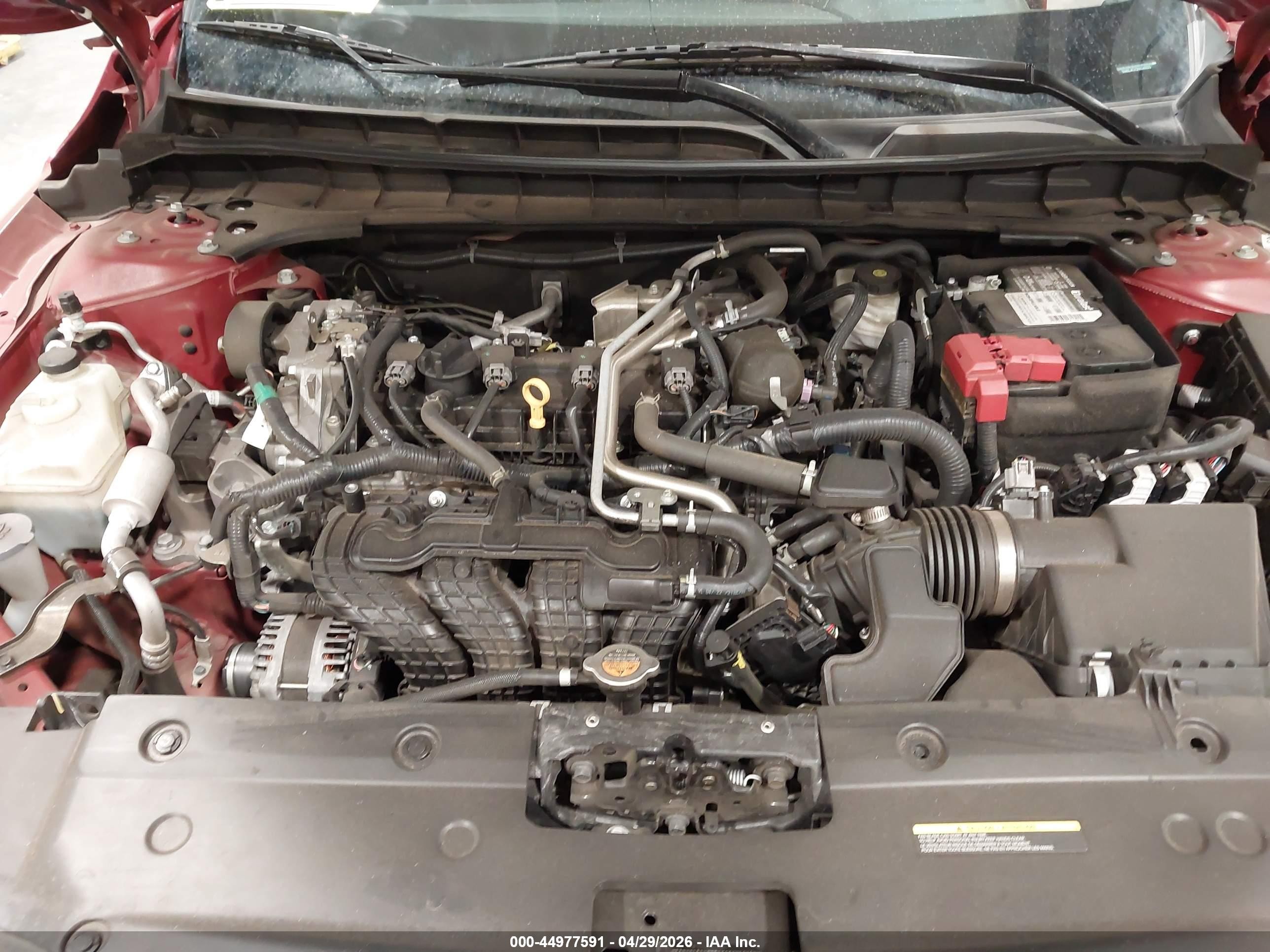 2022 Nissan Altima Sr Fwd Красный vin: 1N4BL4CV2NN348509