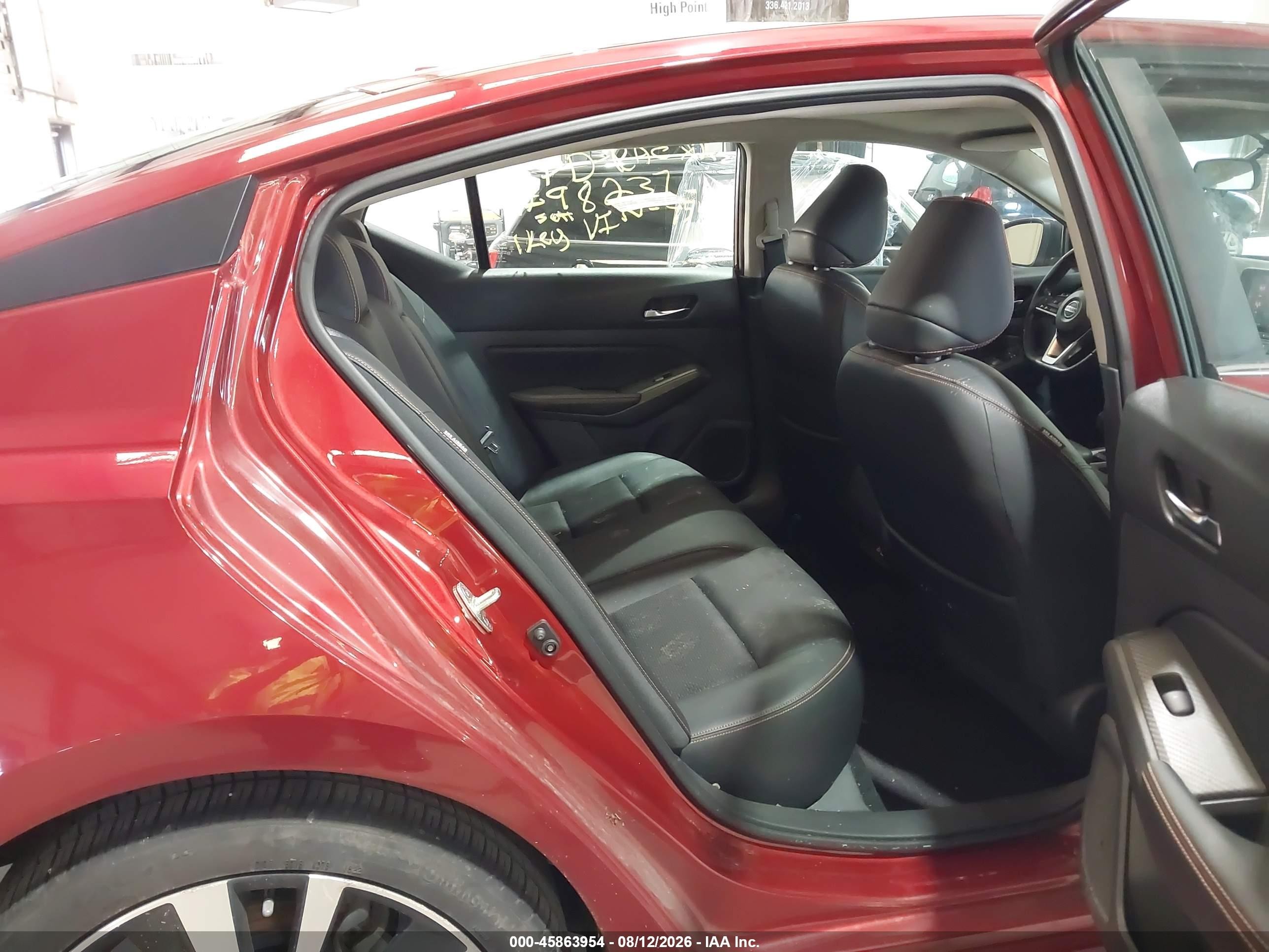 2019 Nissan Altima 2.5 Sr Burgundy vin: 1N4BL4CV3KC117545