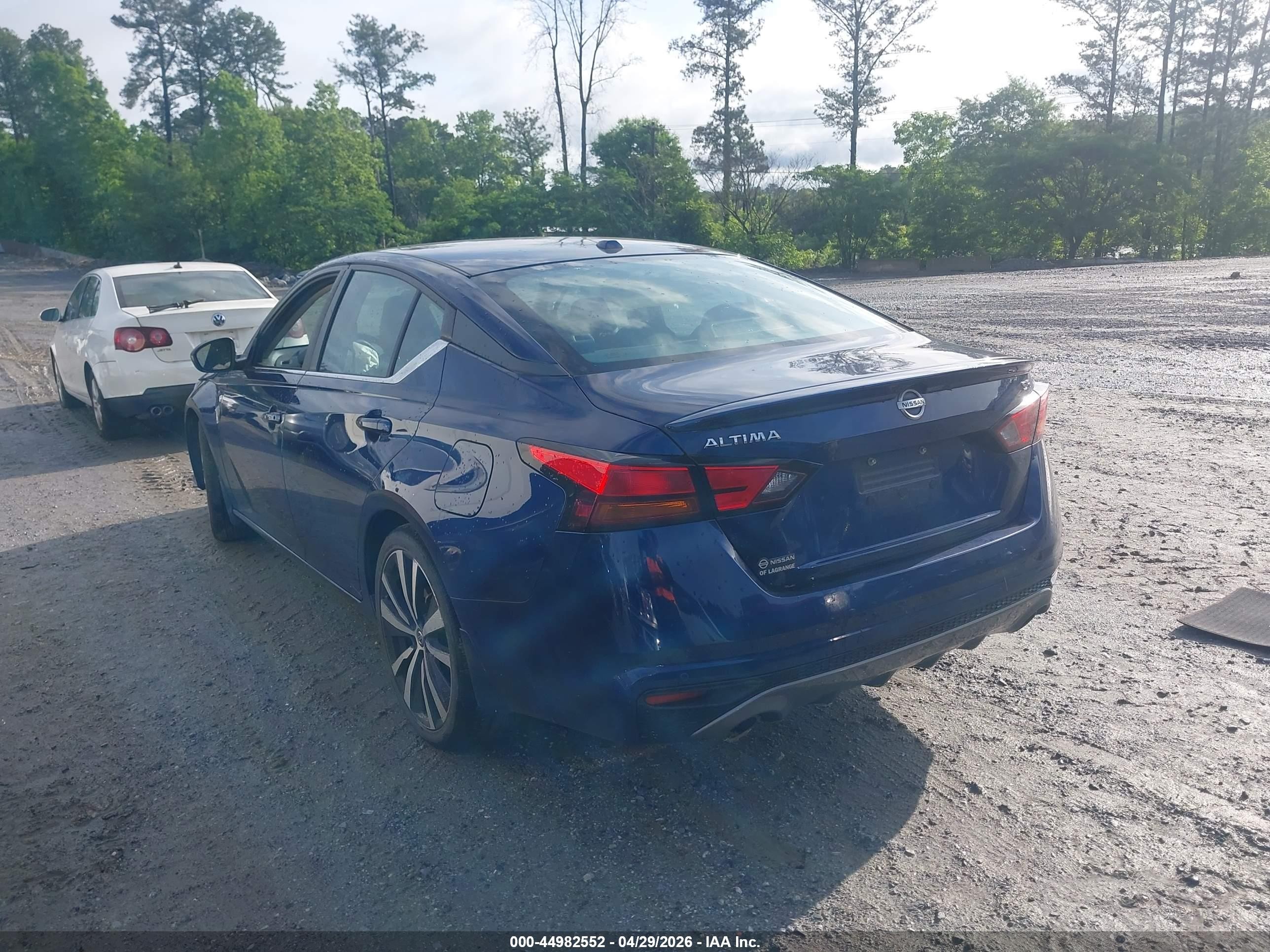 2020 Nissan Altima Sr Fwd Blue vin: 1N4BL4CV3LC133326