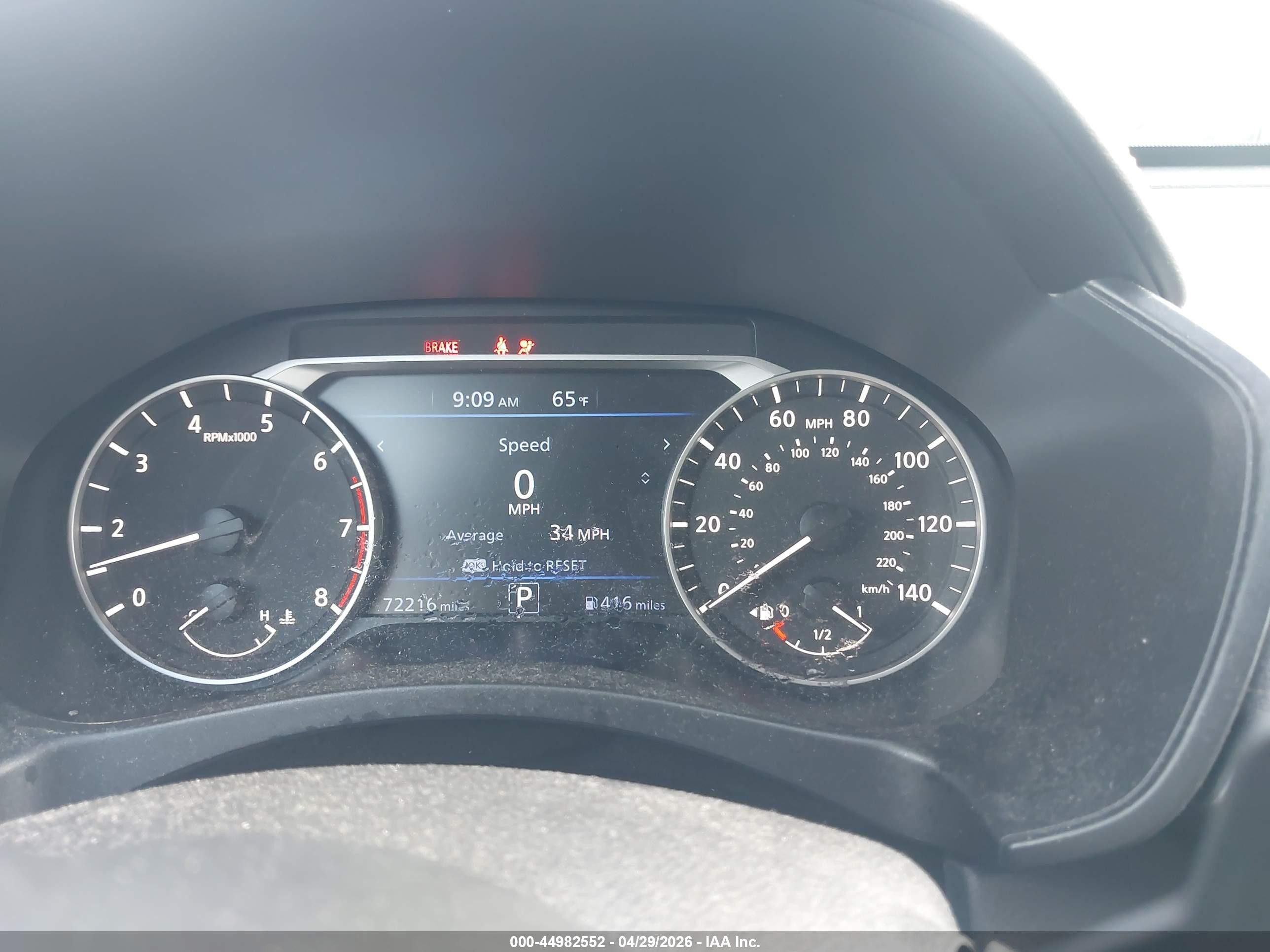 2020 Nissan Altima Sr Fwd Blue vin: 1N4BL4CV3LC133326