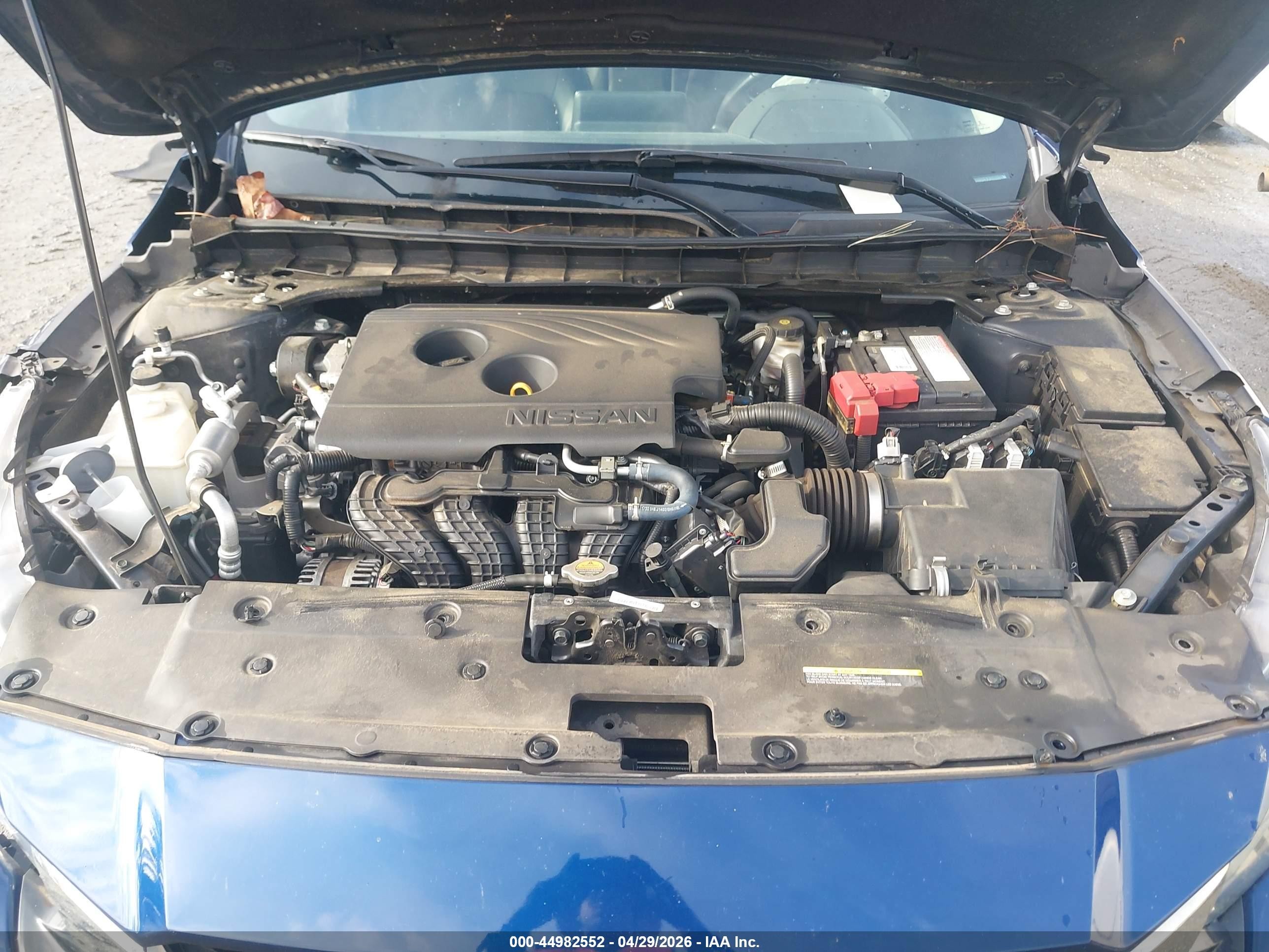2020 Nissan Altima Sr Fwd Blue vin: 1N4BL4CV3LC133326