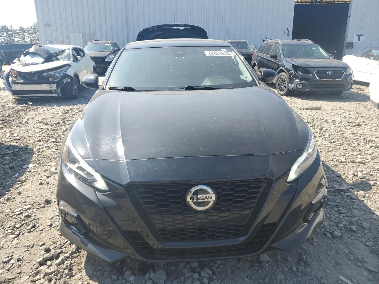 2022 Nissan Altima Sr Черный vin: 1N4BL4CV3NN363360