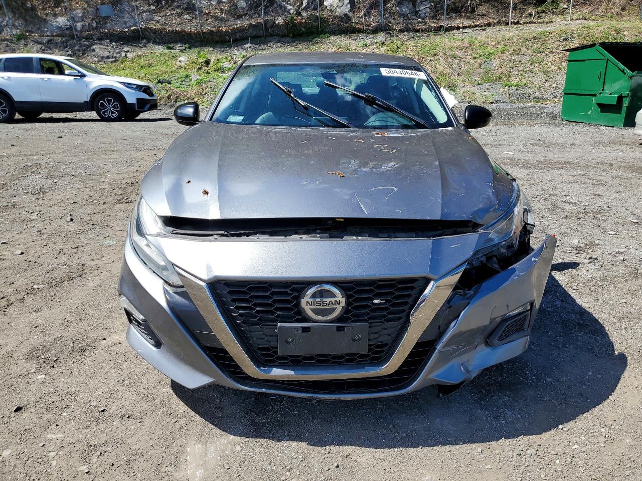 2022 Nissan Altima Sr Серый vin: 1N4BL4CV3NN417465