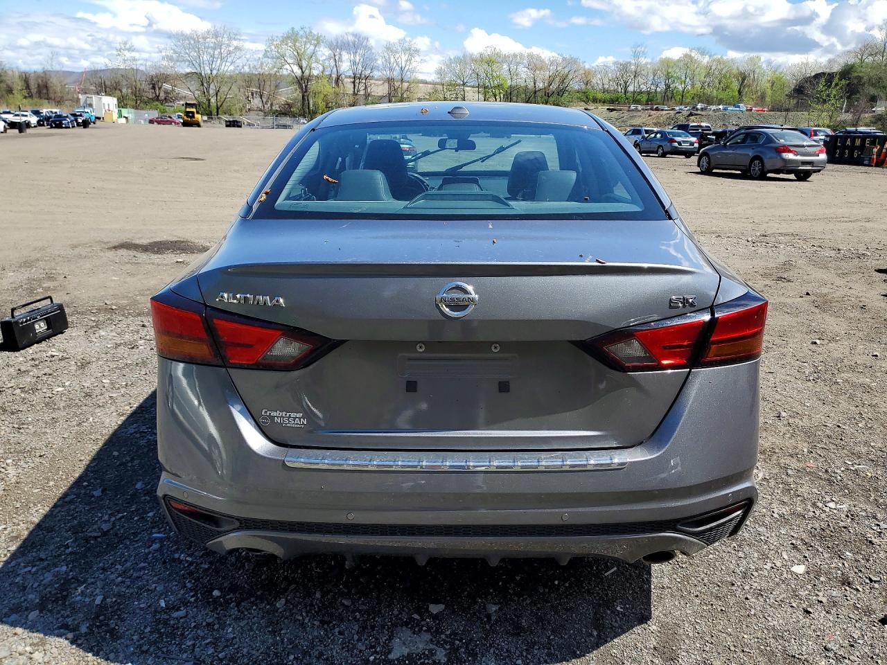 2022 Nissan Altima Sr Серый vin: 1N4BL4CV3NN417465