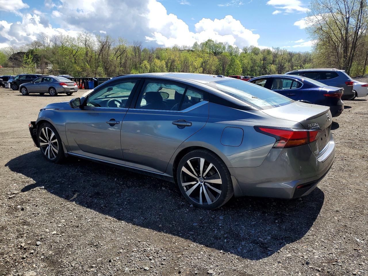 2022 Nissan Altima Sr Серый vin: 1N4BL4CV3NN417465