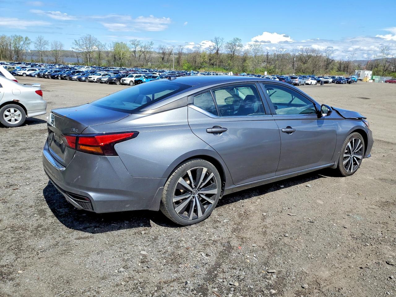 2022 Nissan Altima Sr Серый vin: 1N4BL4CV3NN417465