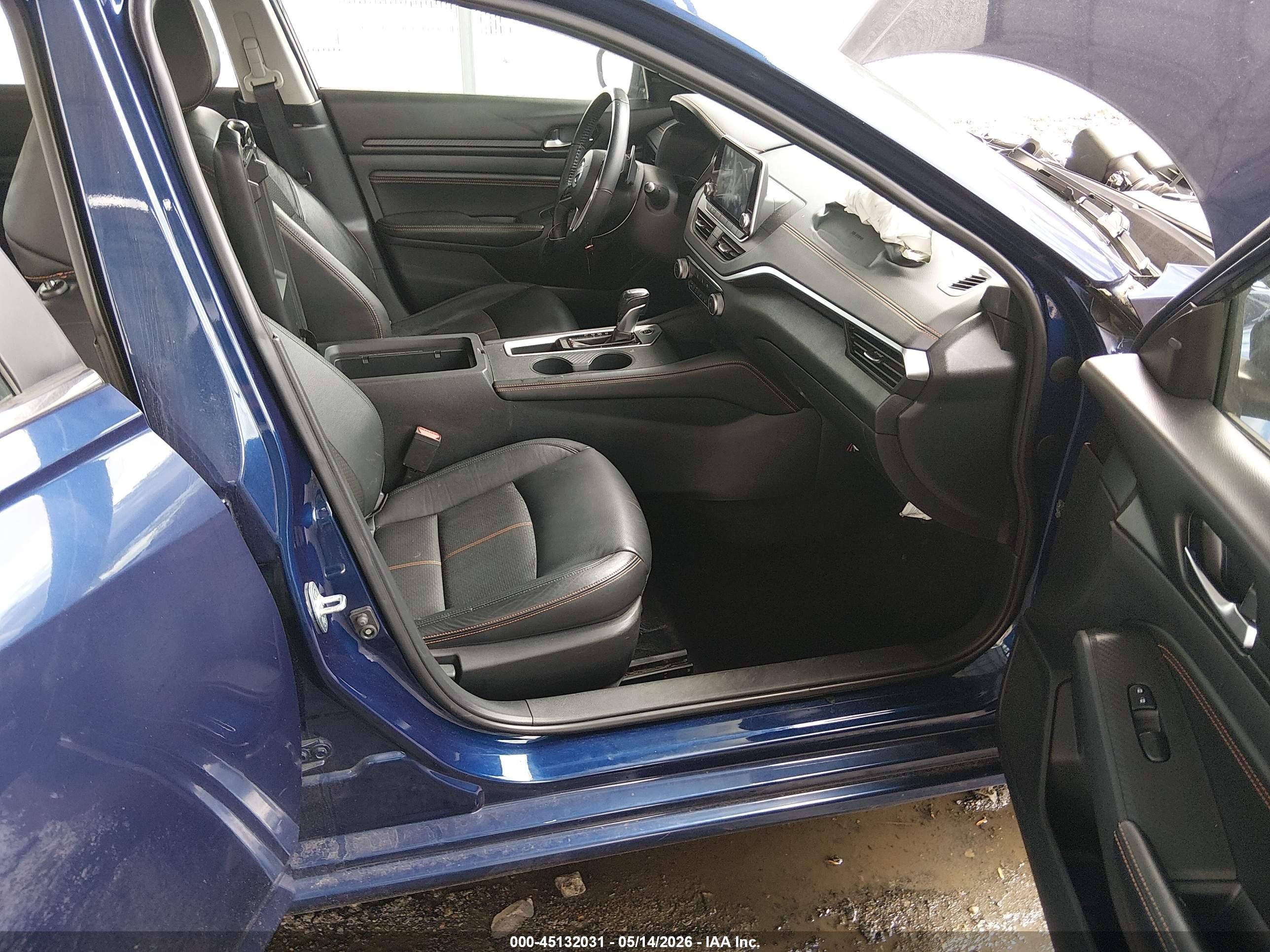 2019 Nissan Altima 2.5 Sr Синий vin: 1N4BL4CV4KC117733
