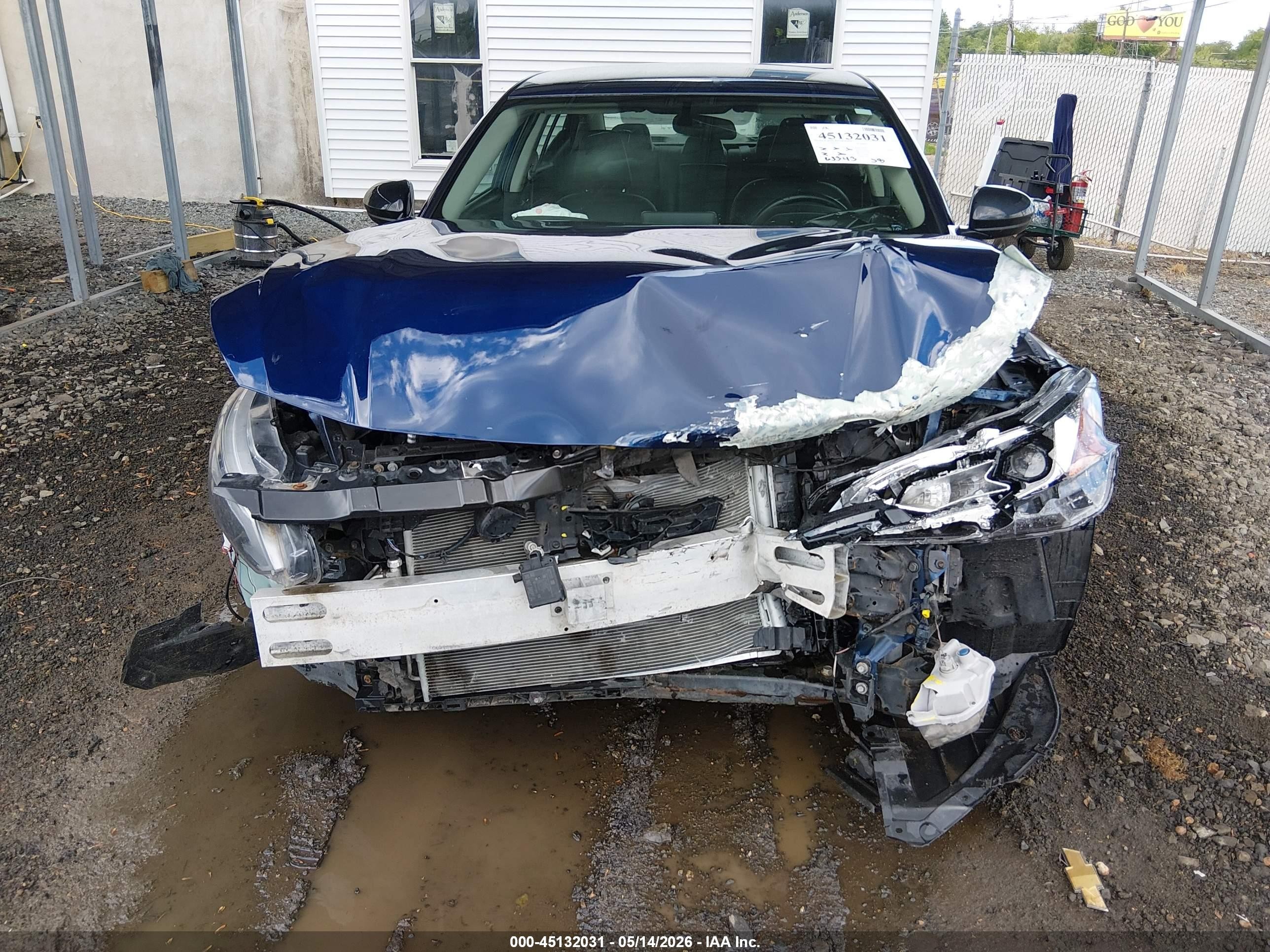 2019 Nissan Altima 2.5 Sr Синий vin: 1N4BL4CV4KC117733