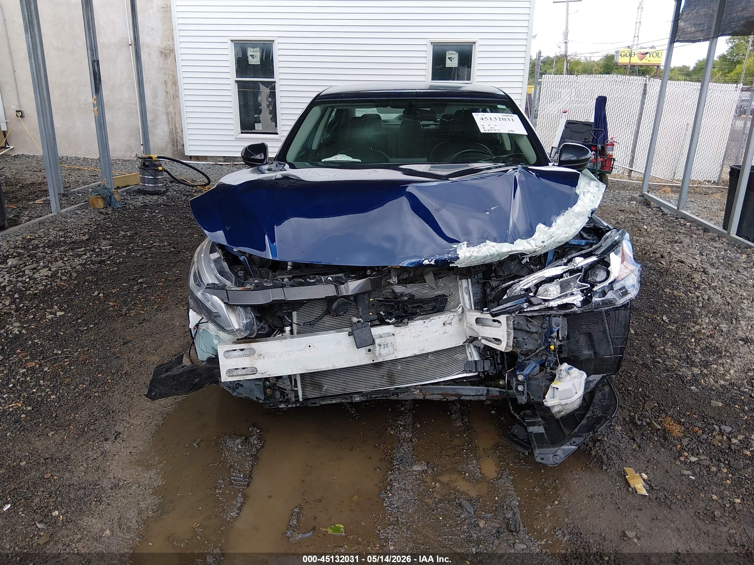 2019 Nissan Altima 2.5 Sr Синий vin: 1N4BL4CV4KC117733