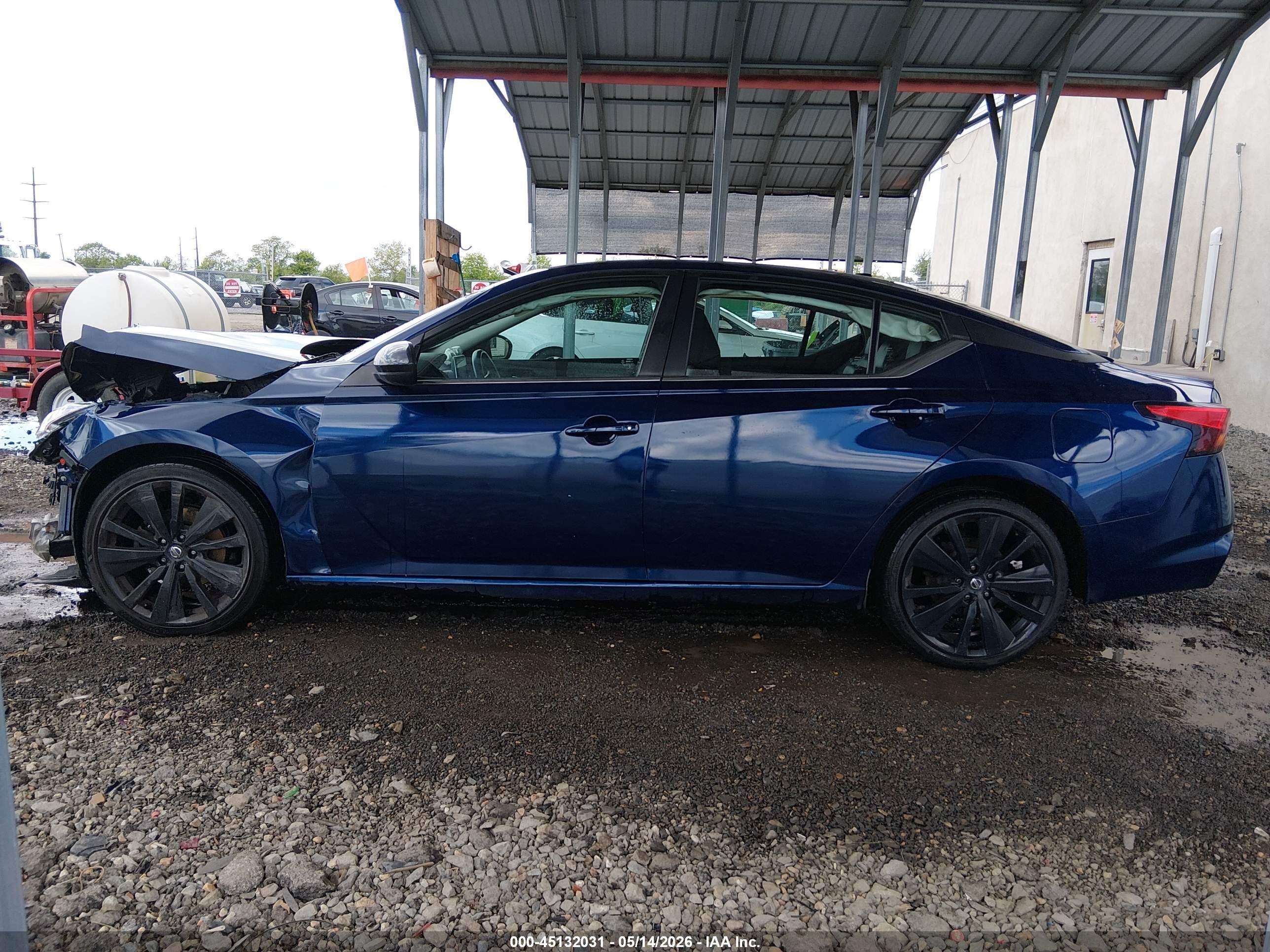 2019 Nissan Altima 2.5 Sr Синий vin: 1N4BL4CV4KC117733