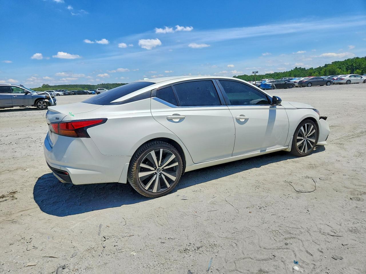 2020 Nissan Altima Sr White vin: 1N4BL4CV4LC121945