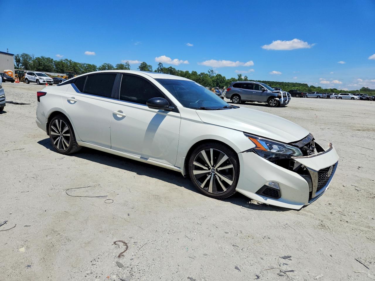 2020 Nissan Altima Sr White vin: 1N4BL4CV4LC121945