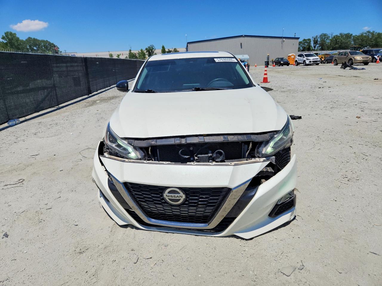 2020 Nissan Altima Sr White vin: 1N4BL4CV4LC121945