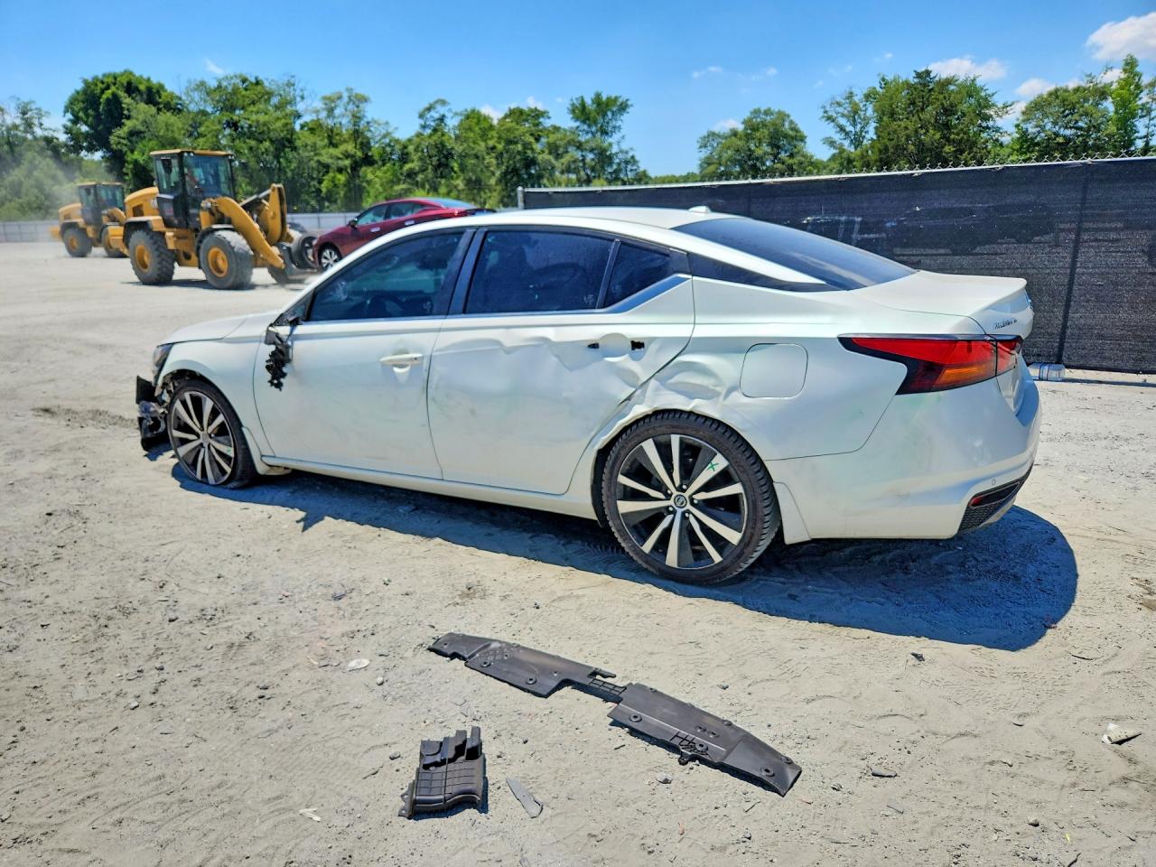 2020 Nissan Altima Sr White vin: 1N4BL4CV4LC121945