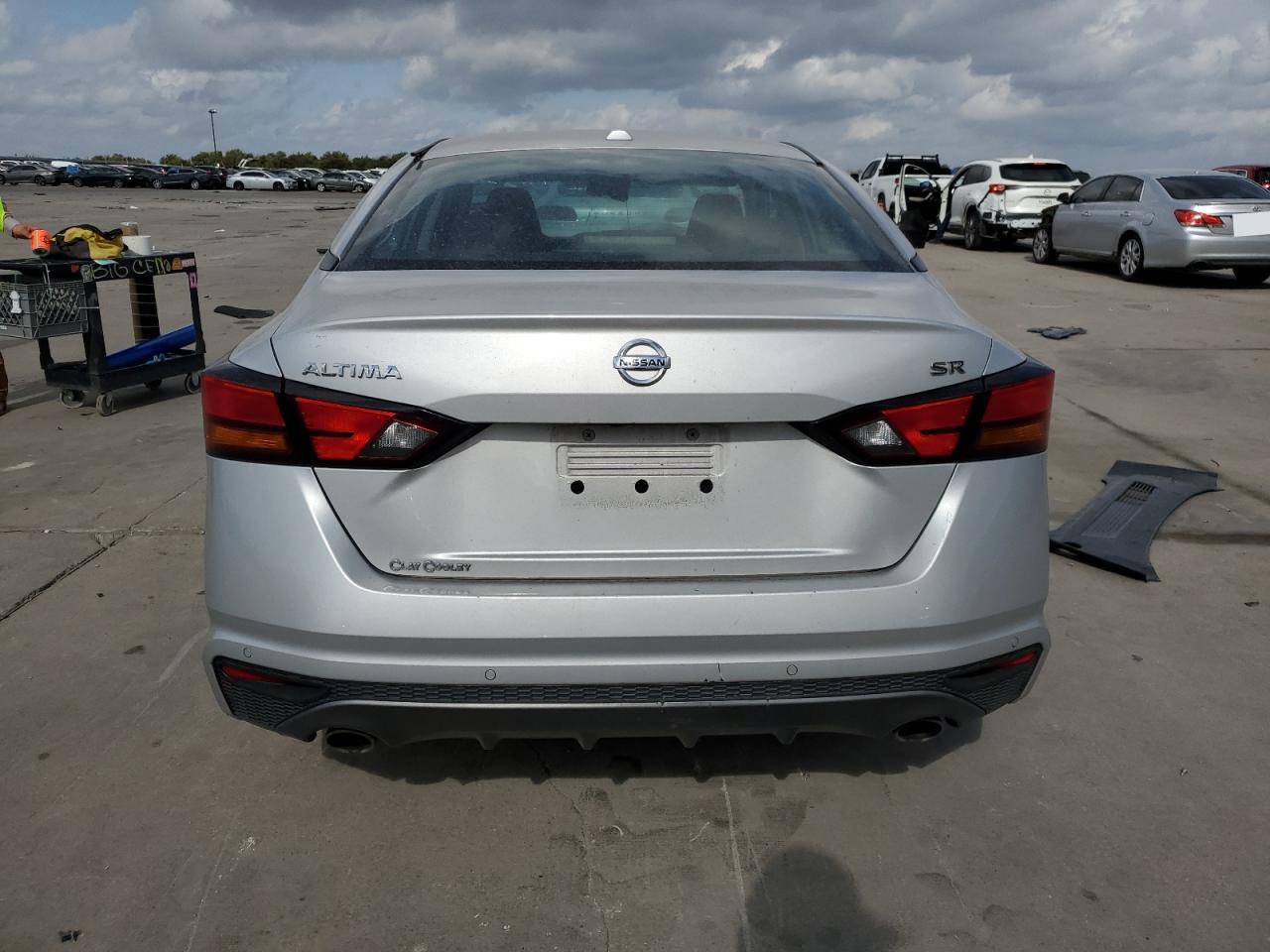 2020 Nissan Altima Sr Silver vin: 1N4BL4CV4LC189436