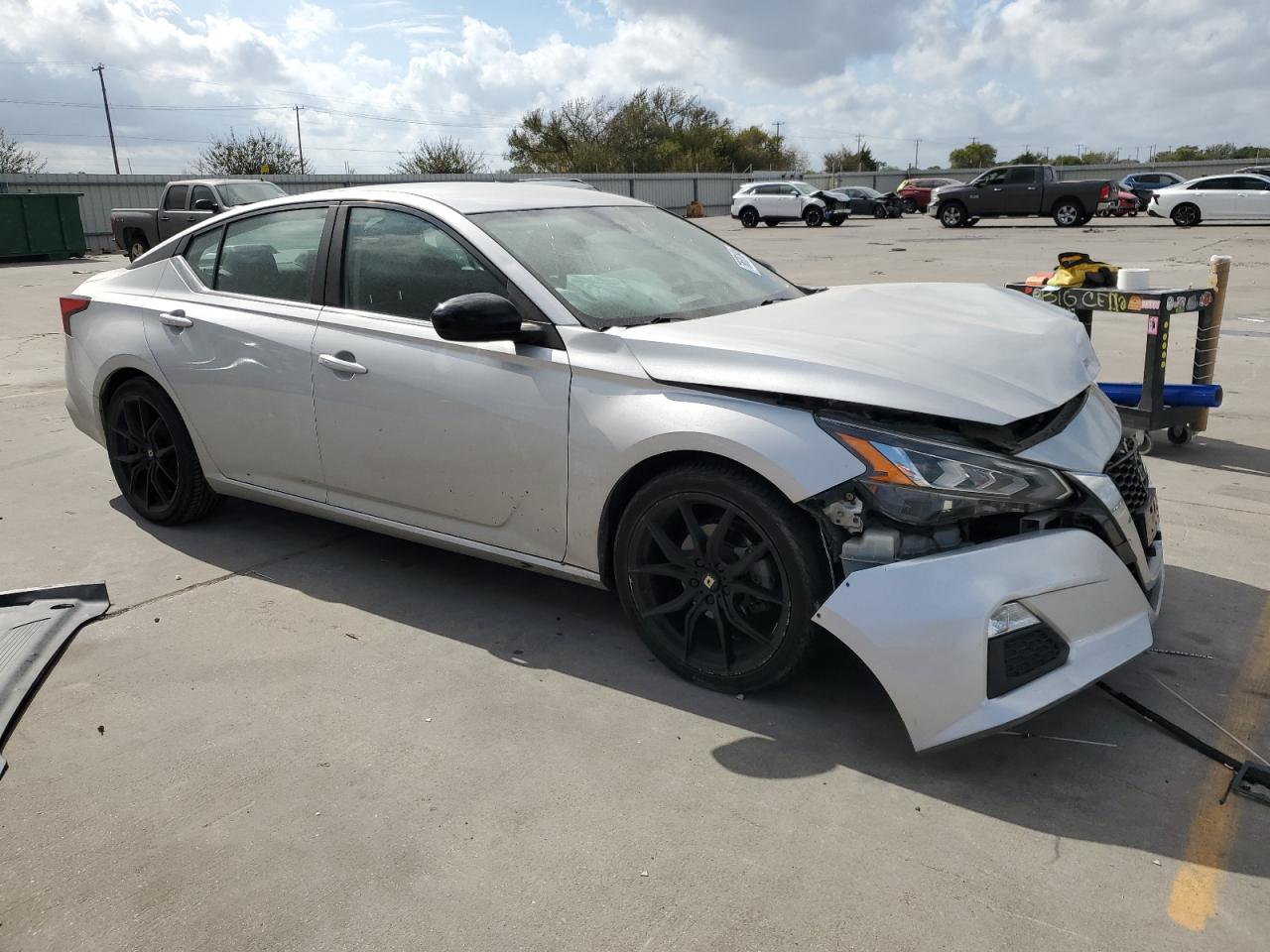 2020 Nissan Altima Sr Silver vin: 1N4BL4CV4LC189436