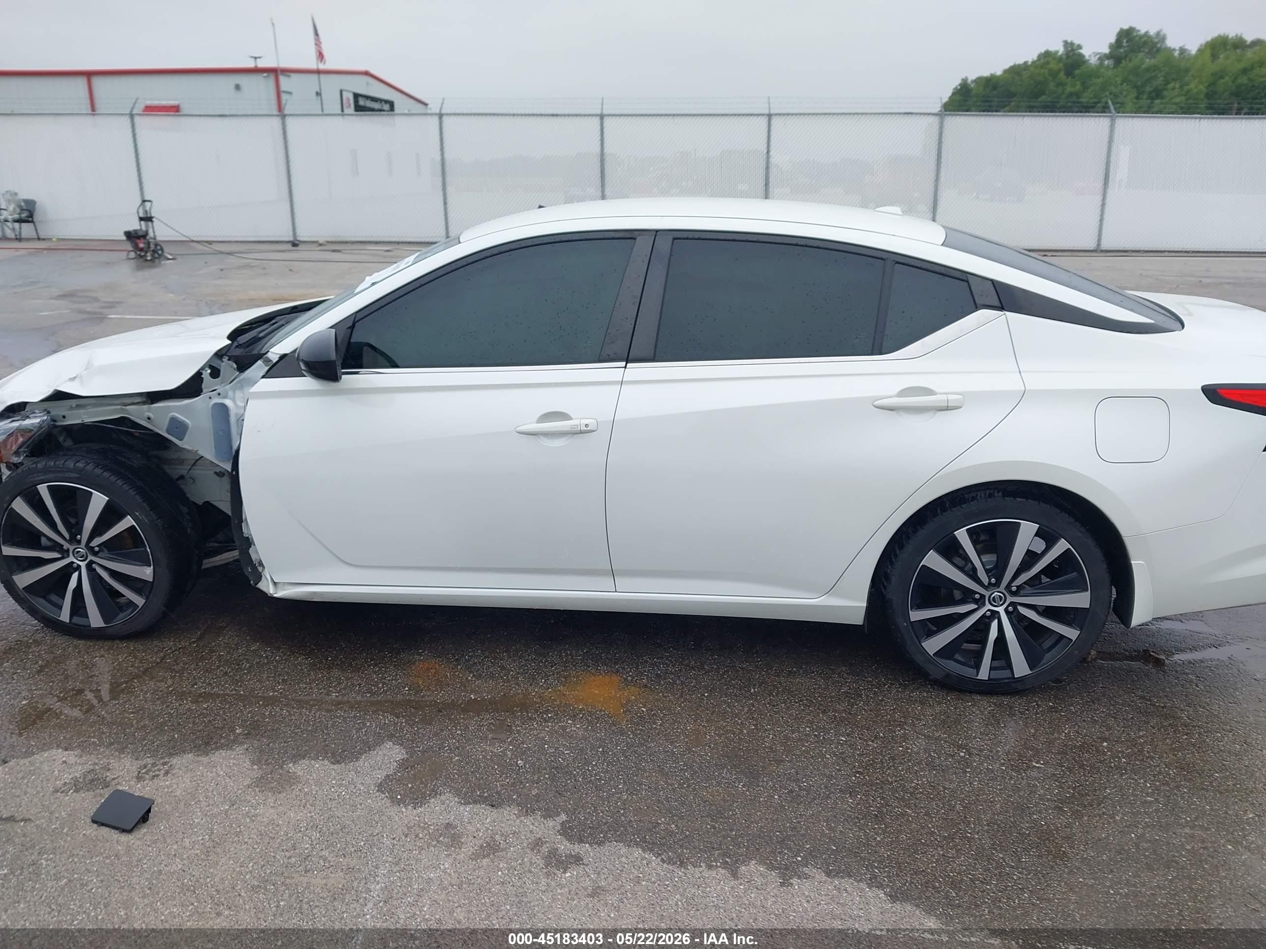 2020 Nissan Altima Sr Fwd Белый vin: 1N4BL4CV4LC284739