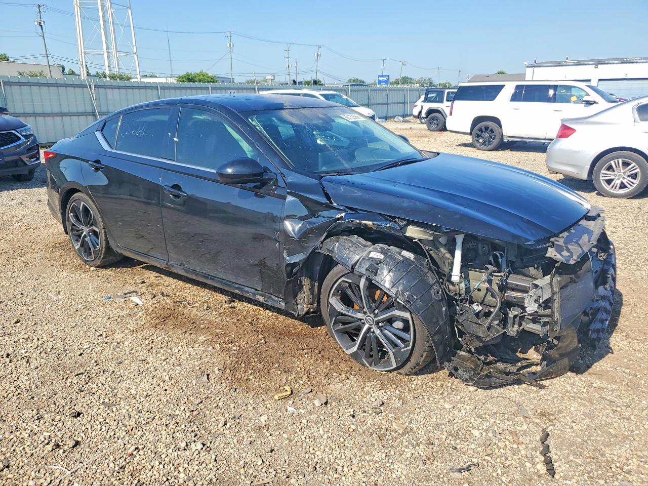 2023 Nissan Altima Sr Black vin: 1N4BL4CV4PN326952