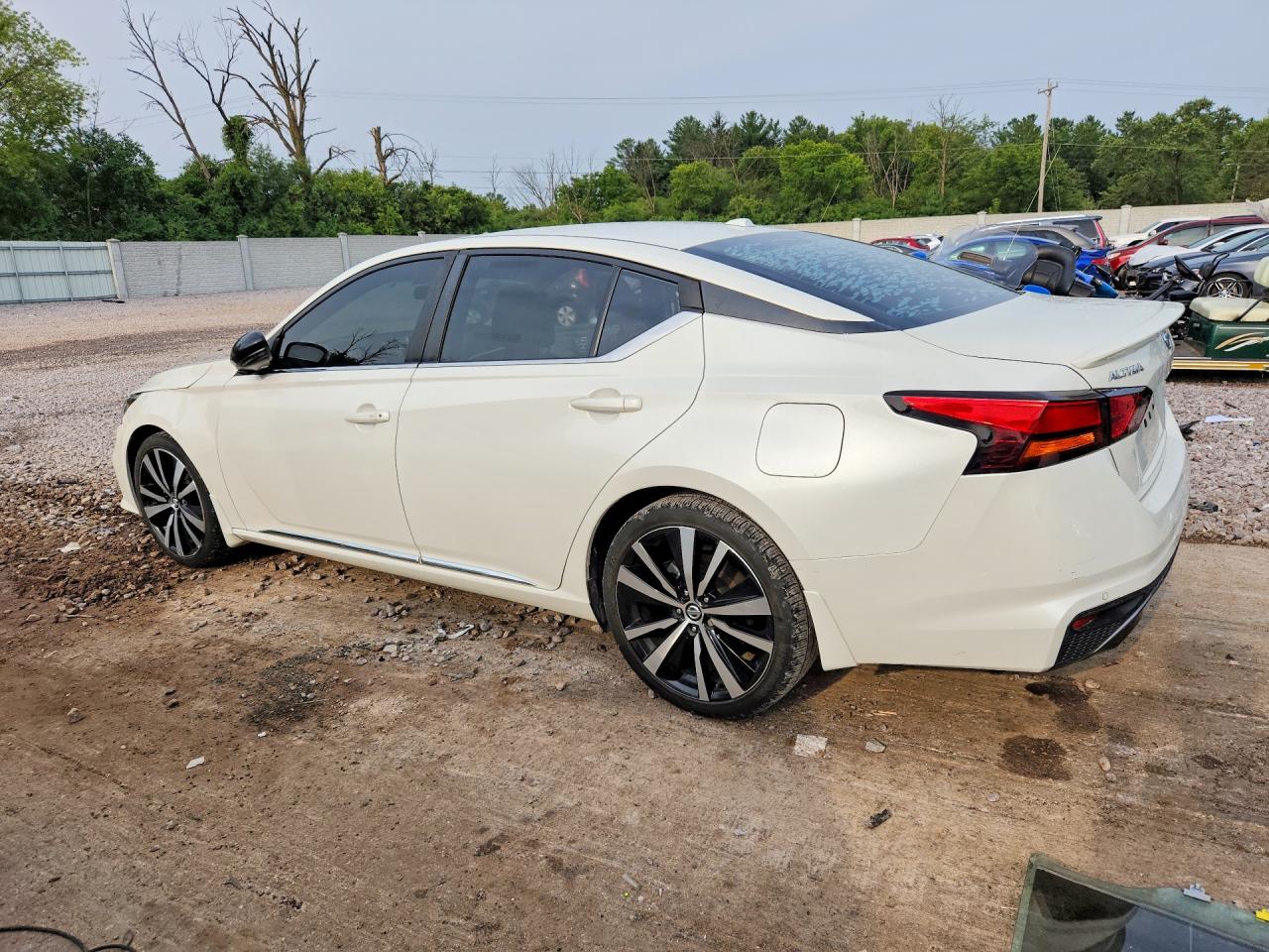 2020 Nissan Altima Sr White vin: 1N4BL4CV5LC174637