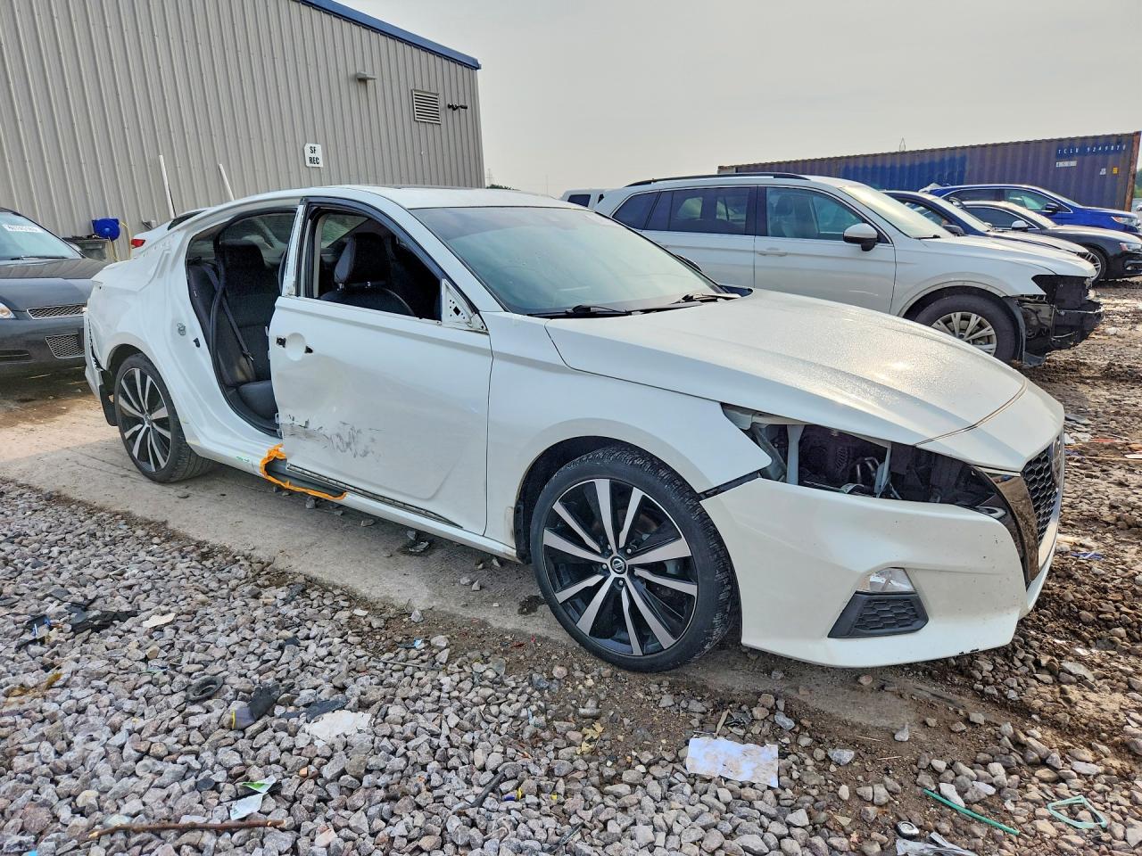 2020 Nissan Altima Sr White vin: 1N4BL4CV5LC174637