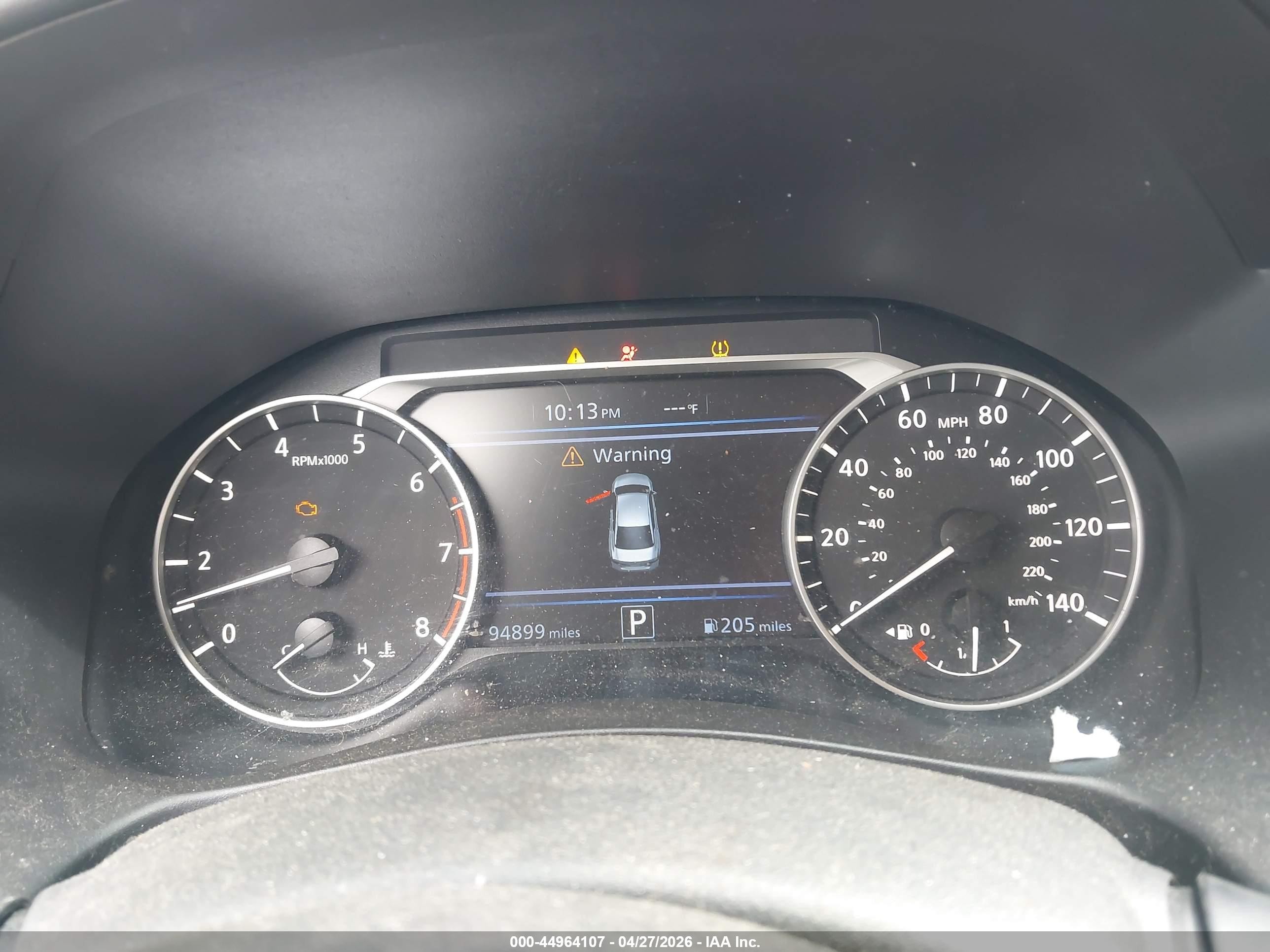 2021 Nissan Altima Sr Fwd Blue vin: 1N4BL4CV5MN313929