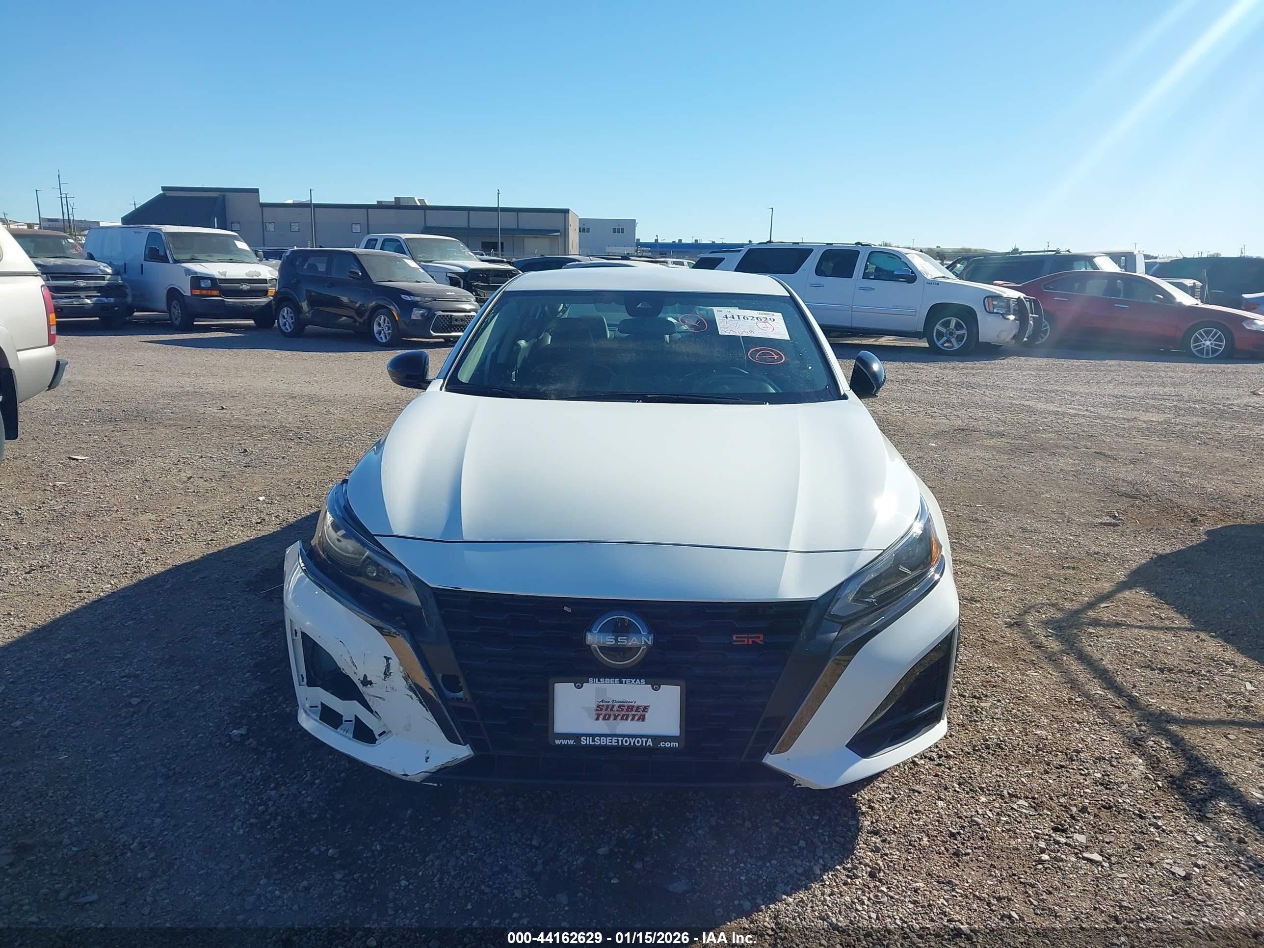 2023 Nissan Altima Sr Fwd White vin: 1N4BL4CV5PN365713