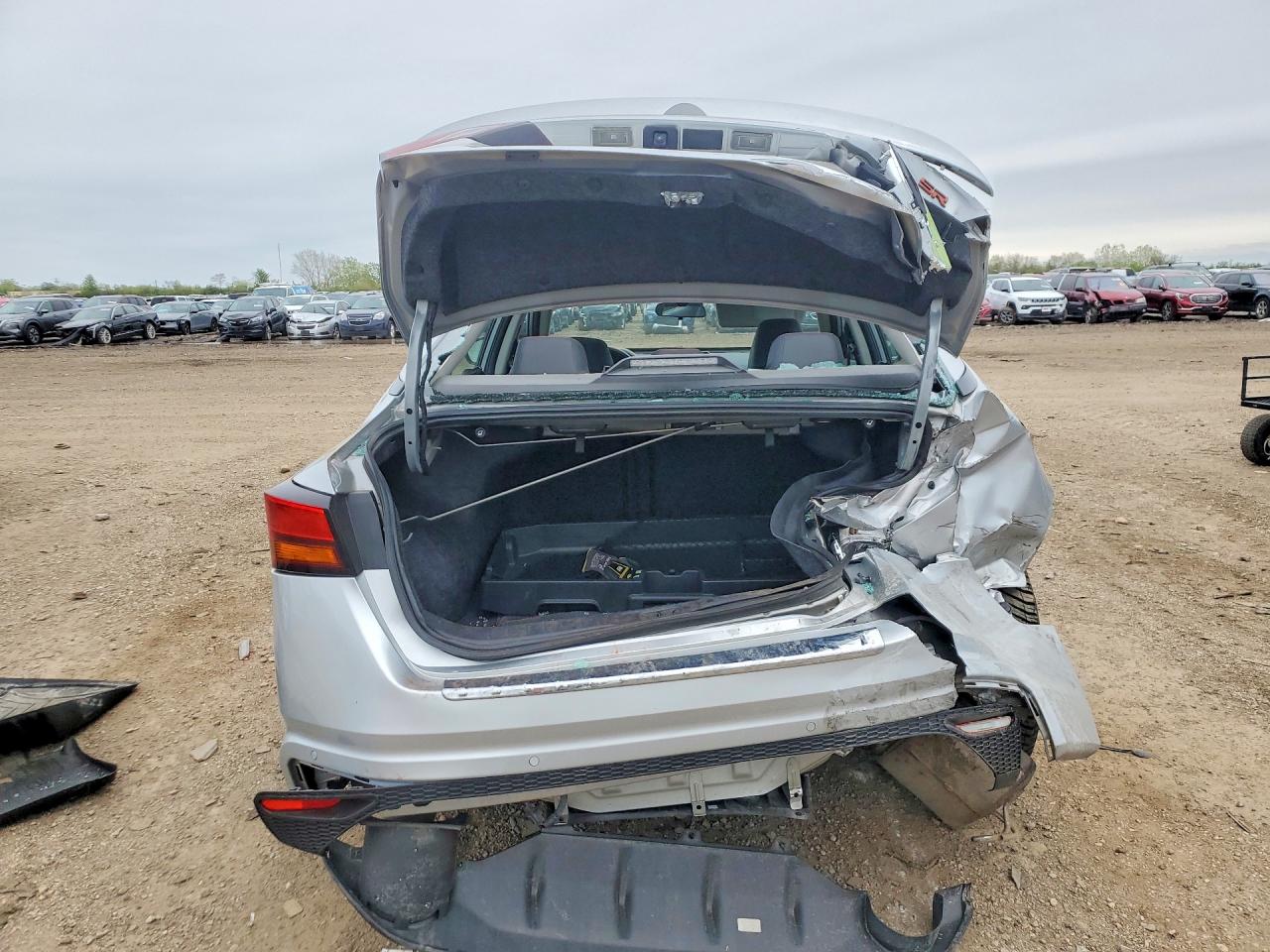 2023 Nissan Altima Sr Silver vin: 1N4BL4CV5PN390613