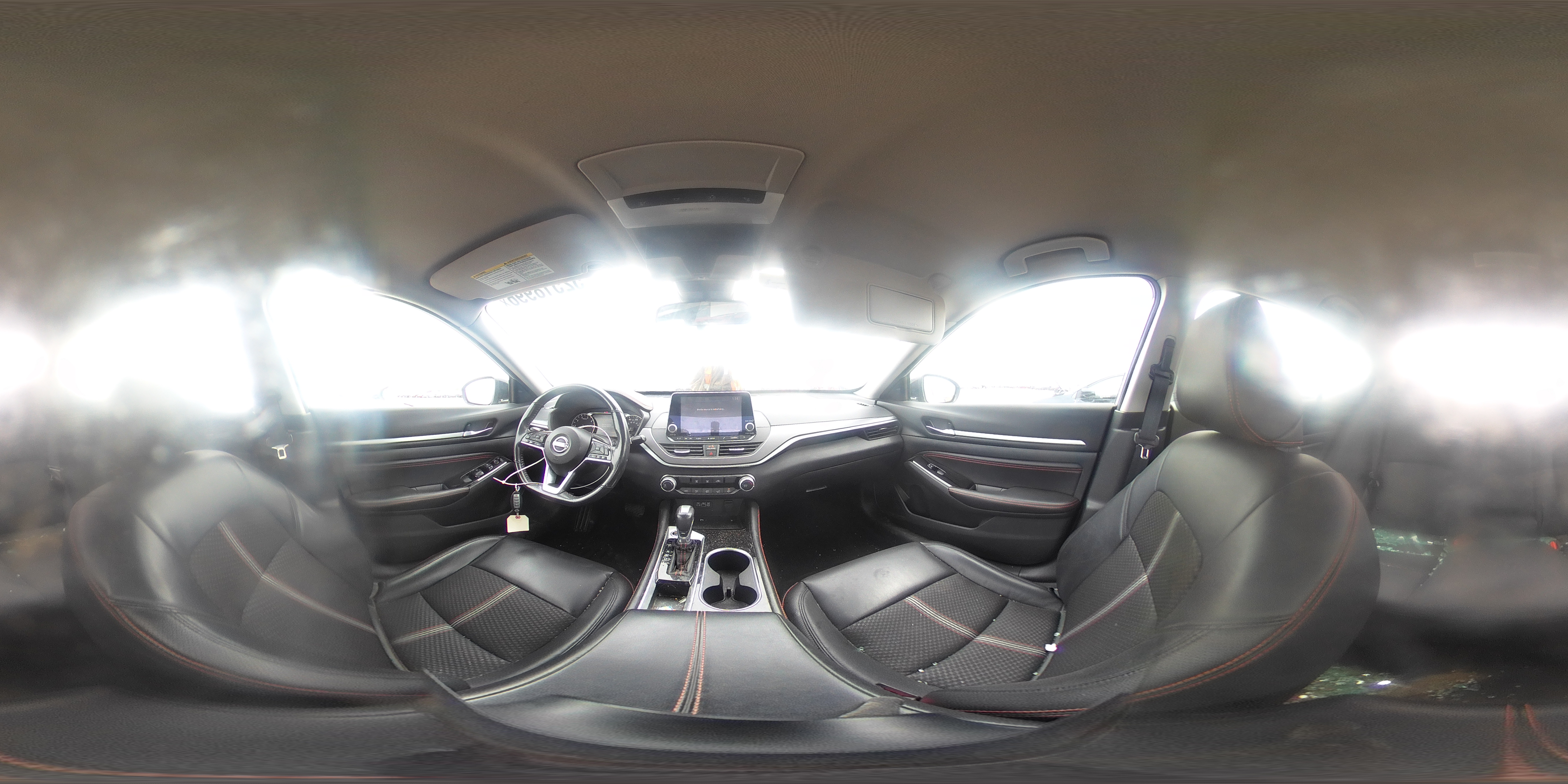 2023 Nissan Altima Sr Silver vin: 1N4BL4CV5PN390613