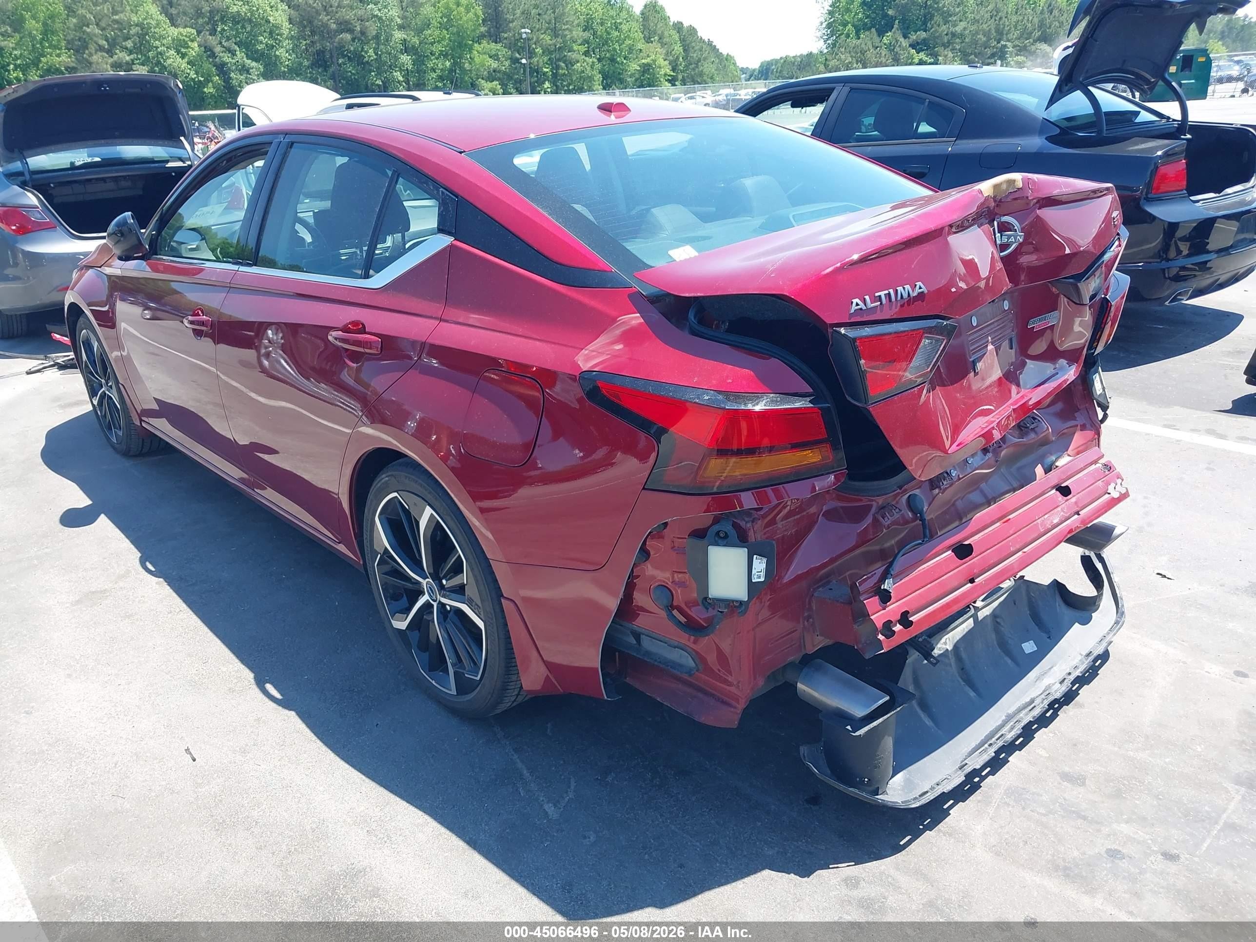 2024 Nissan Altima Sr Fwd Red vin: 1N4BL4CV5RN369120