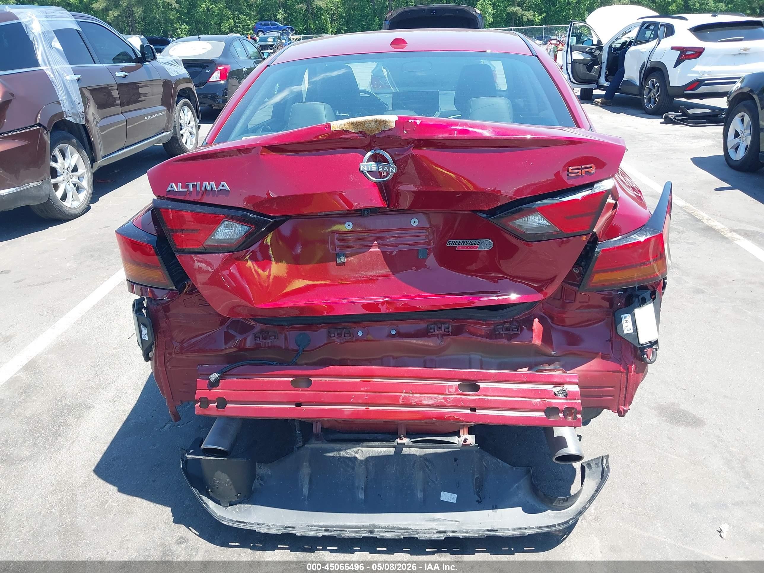 2024 Nissan Altima Sr Fwd Red vin: 1N4BL4CV5RN369120