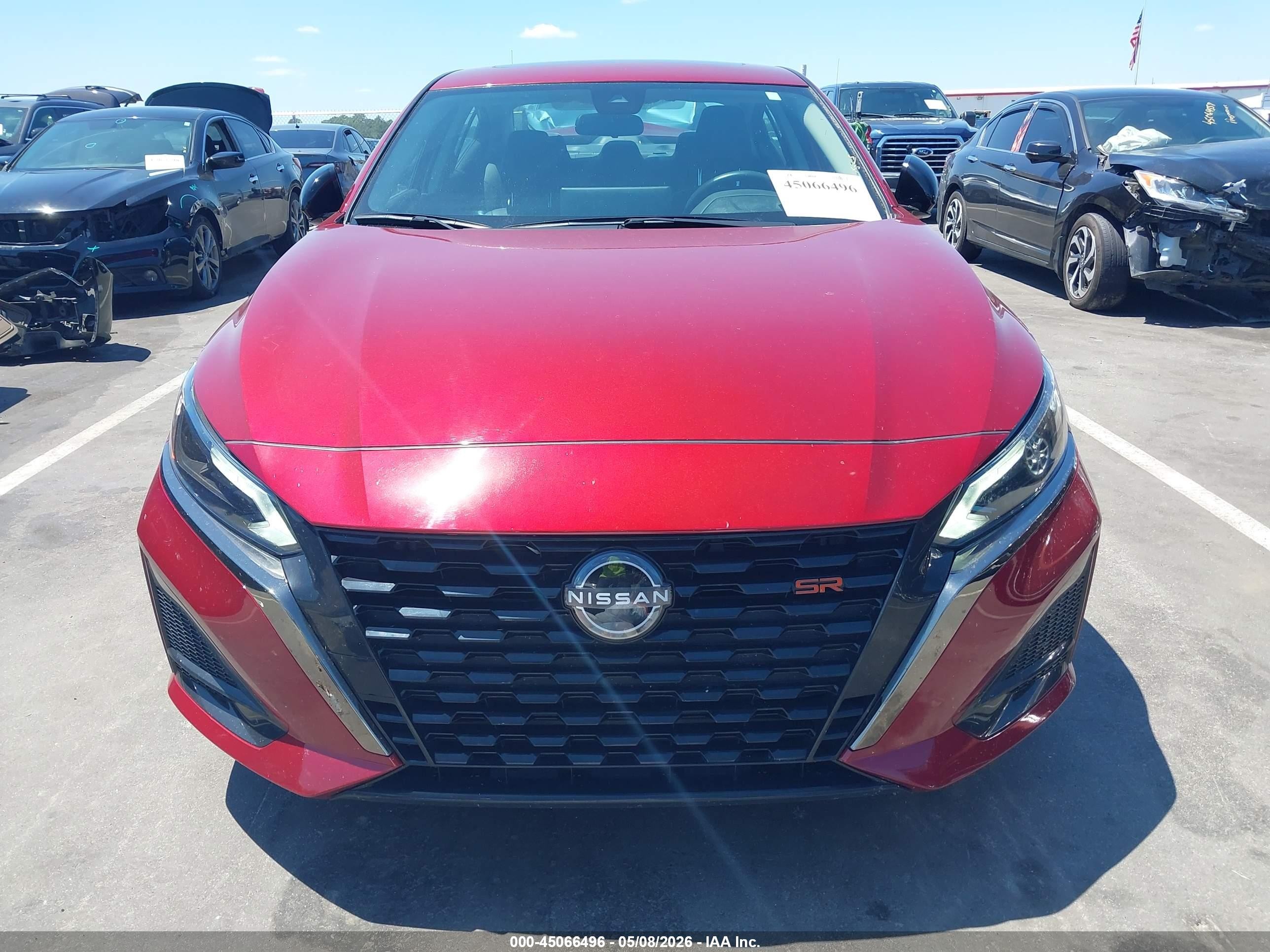 2024 Nissan Altima Sr Fwd Red vin: 1N4BL4CV5RN369120